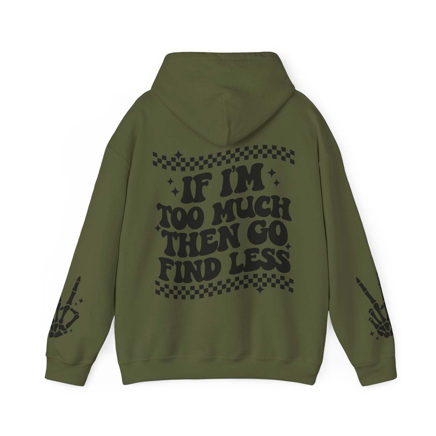 Find less Unisex Heavy Blend™ Hooded Sweatshirt