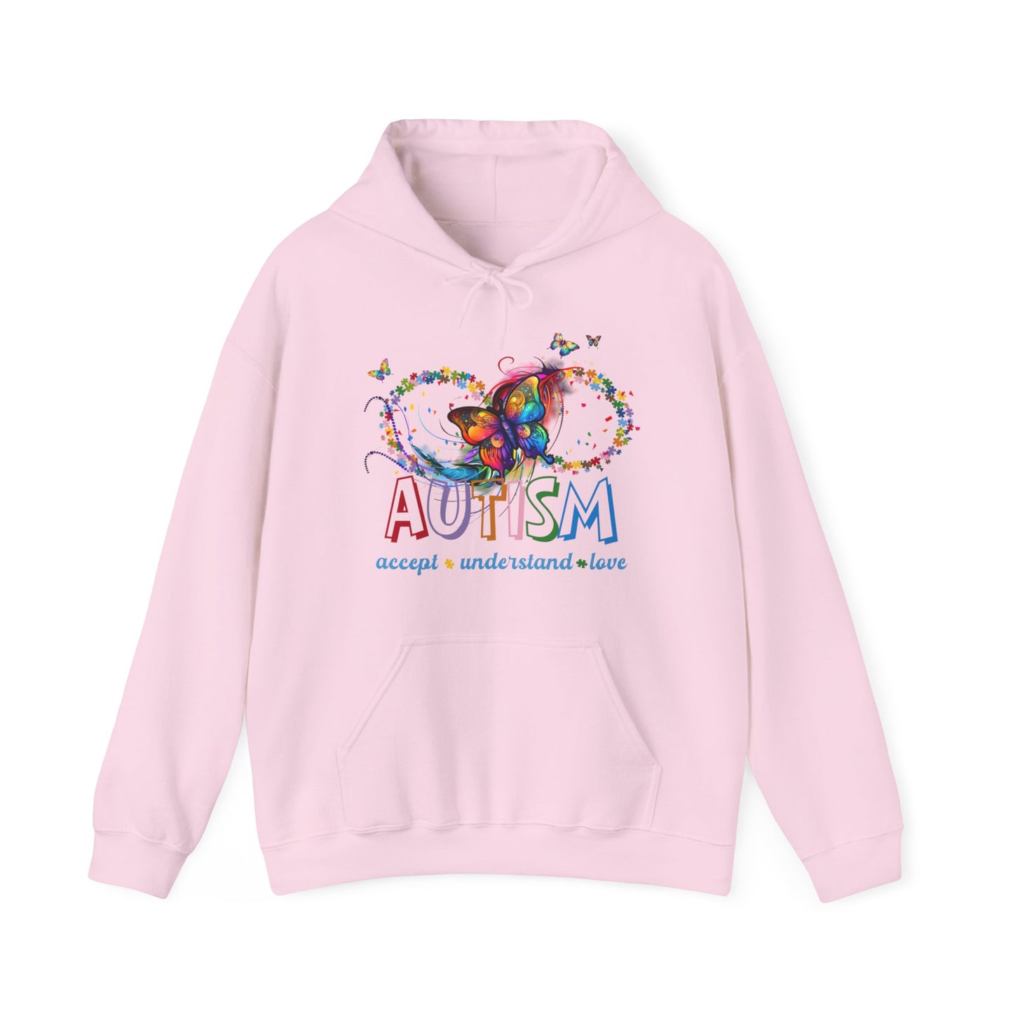 accept understand & love Unisex Heavy Blend™ Hooded Sweatshirt