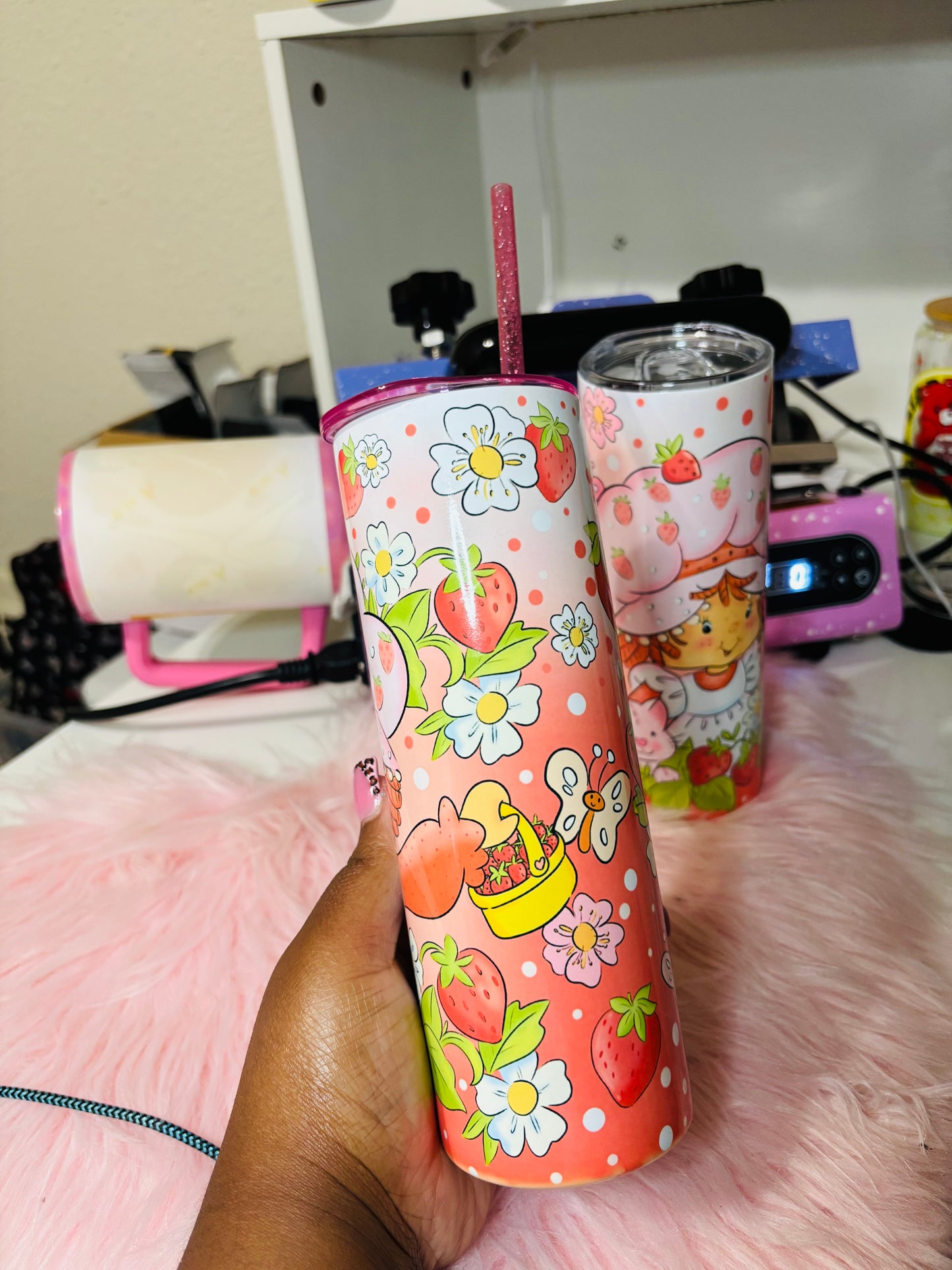 Original strawberry shortcake 20oz tumbler