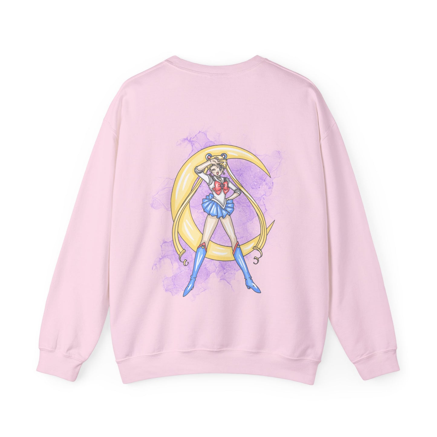Sailor Moon Inspired Crewneck Sweatshirt, Cozy Unisex Top, Gift for Anime Fans, Casual Wear, Cute Aesthetic Apparel