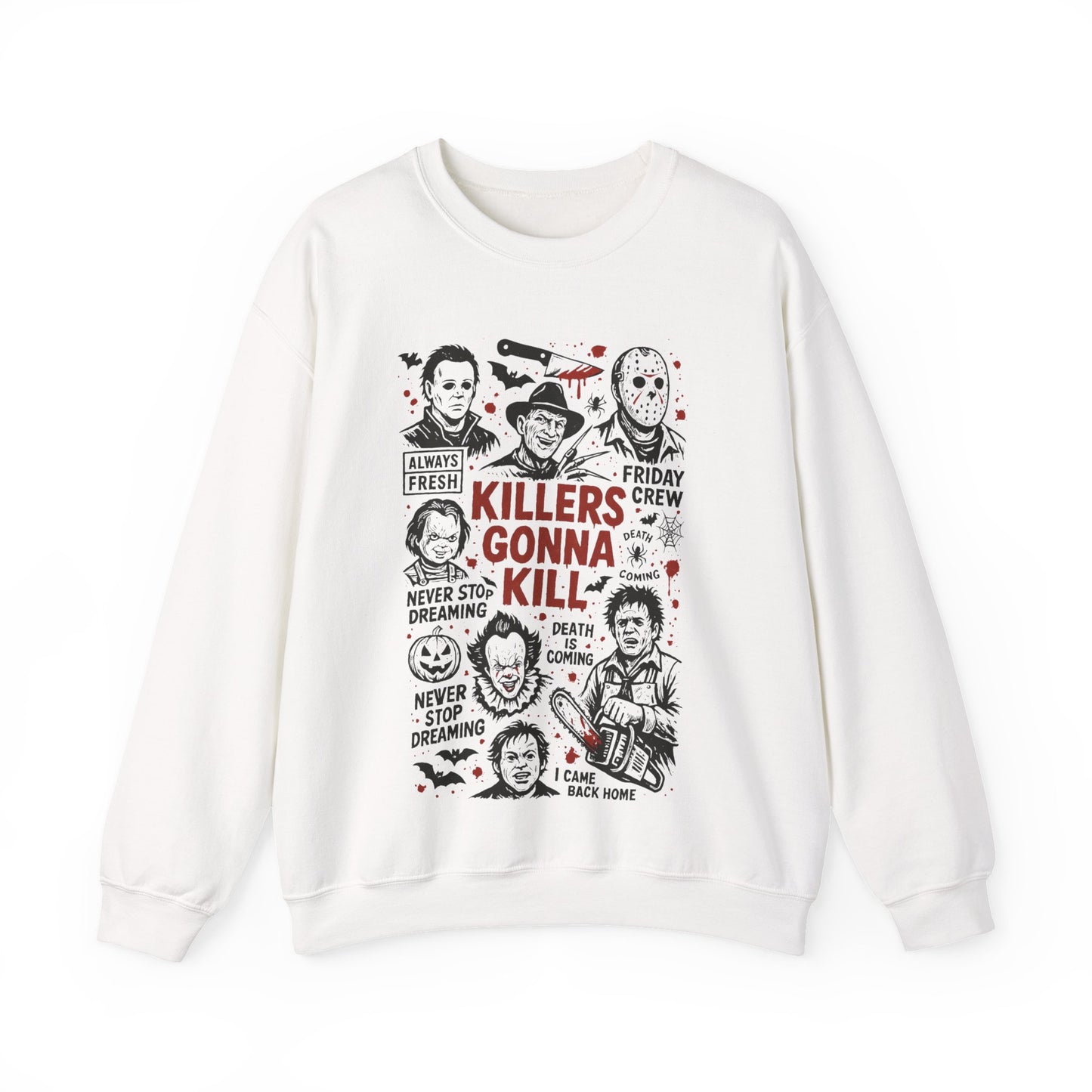 Killers Spooky Horror Movie Sweatshirt