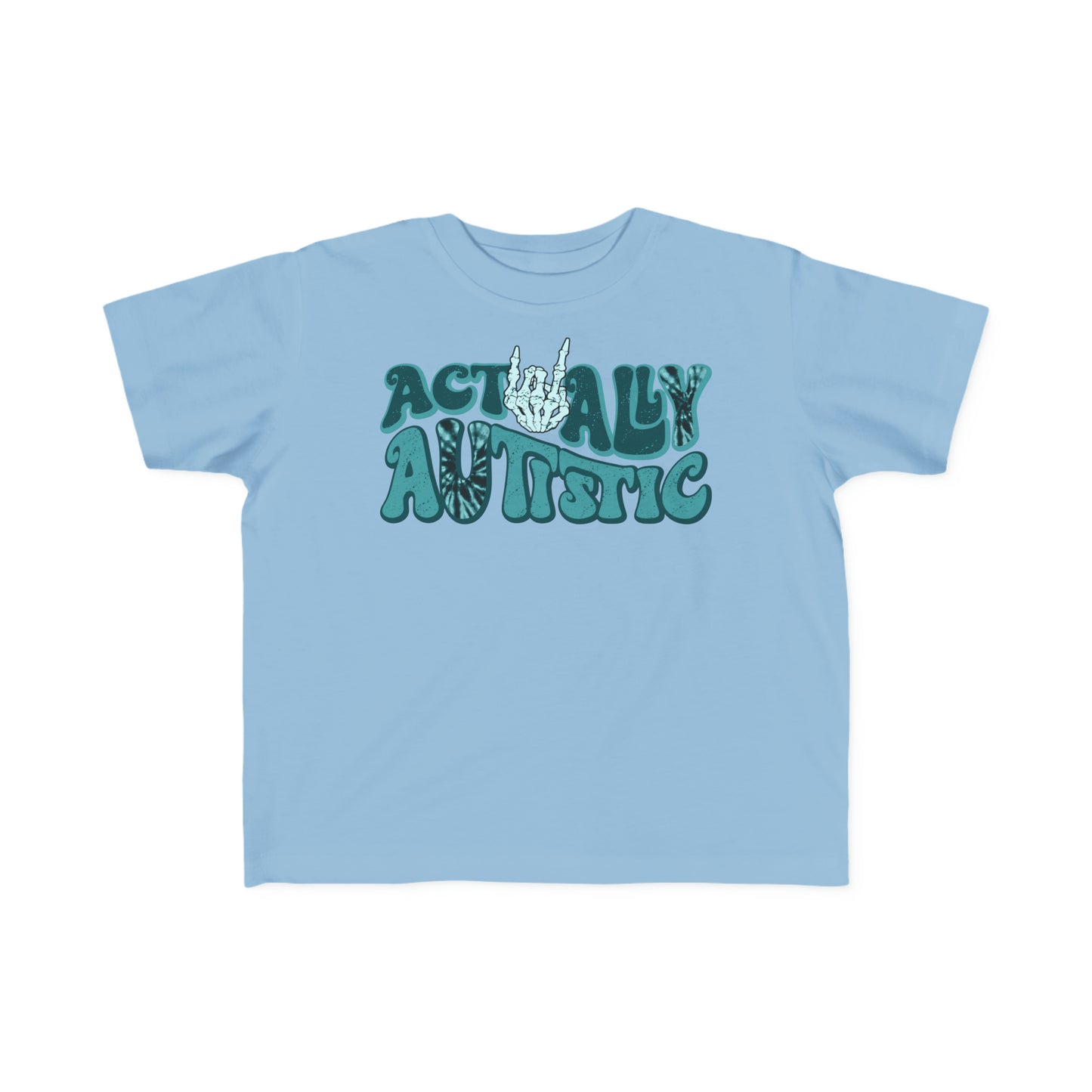Actually autistic Toddler's Fine Jersey Tee