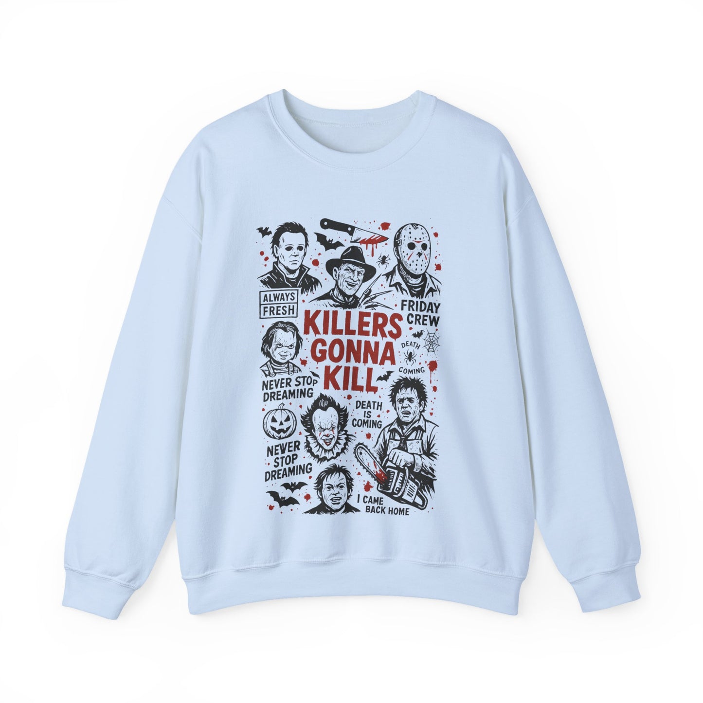 Killers Spooky Horror Movie Sweatshirt