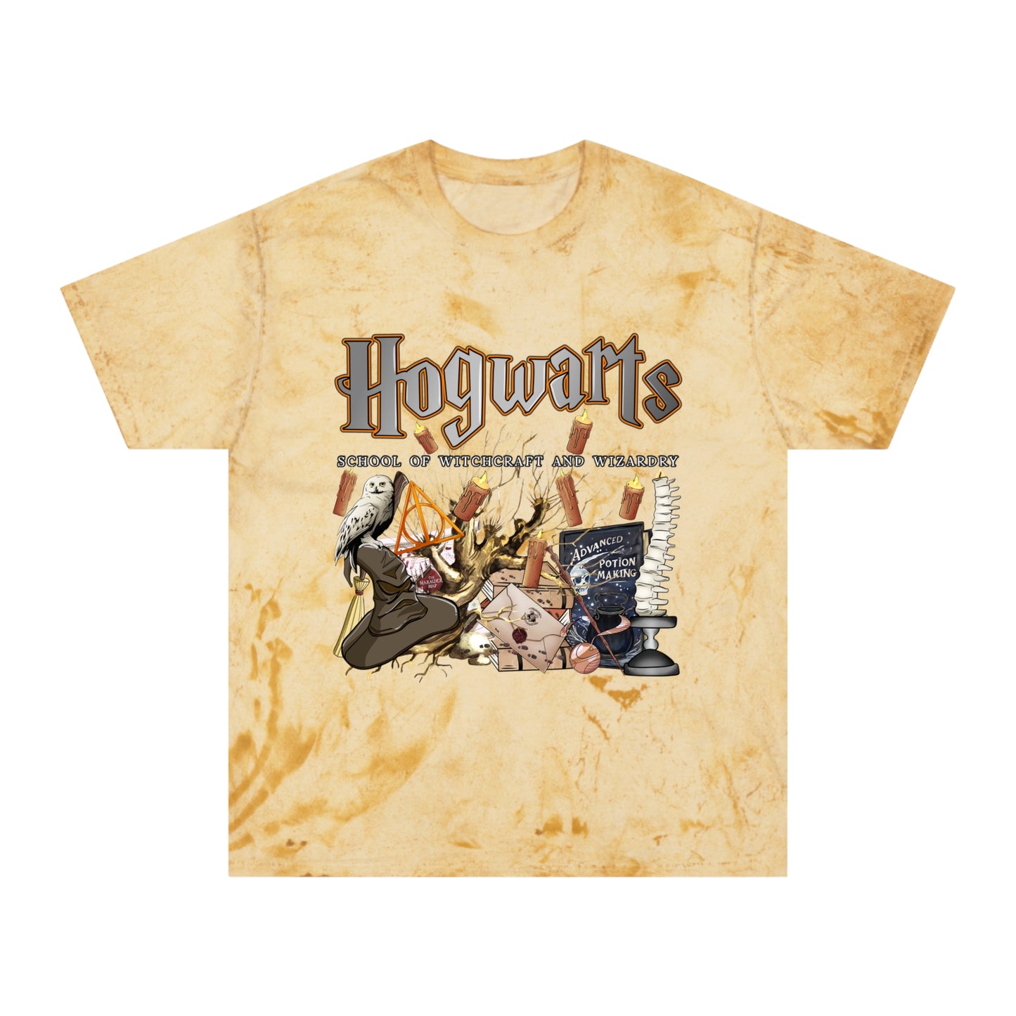 Hogwarts Color Blast Wizard T-Shirt