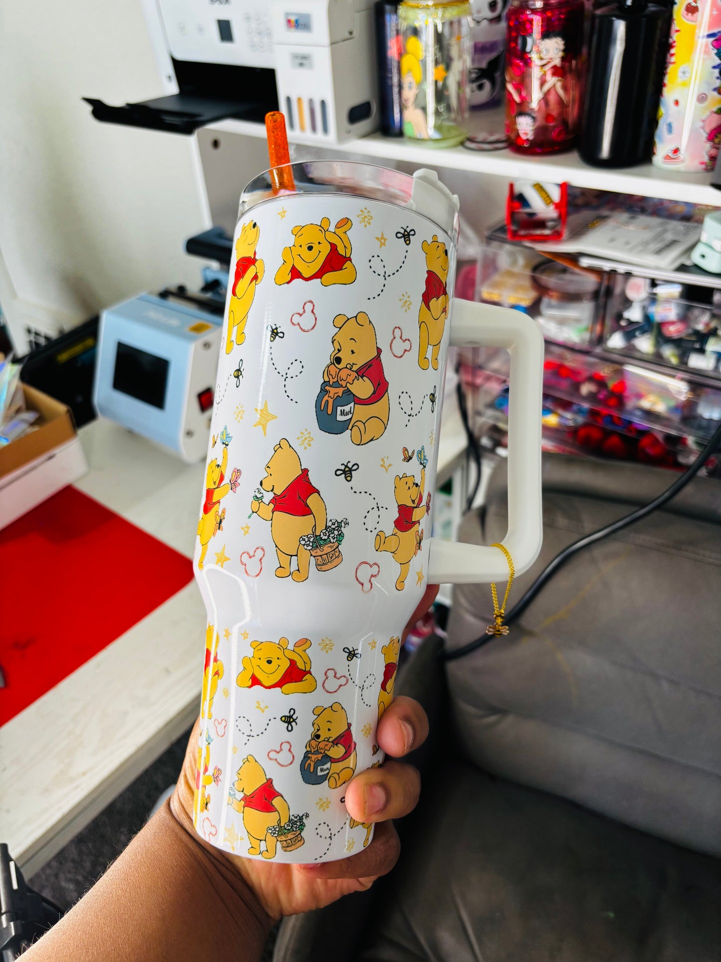 Cute bear 40oz tumbler