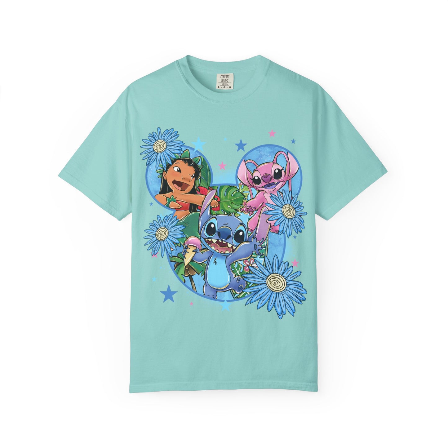 Blue monster t-shirt