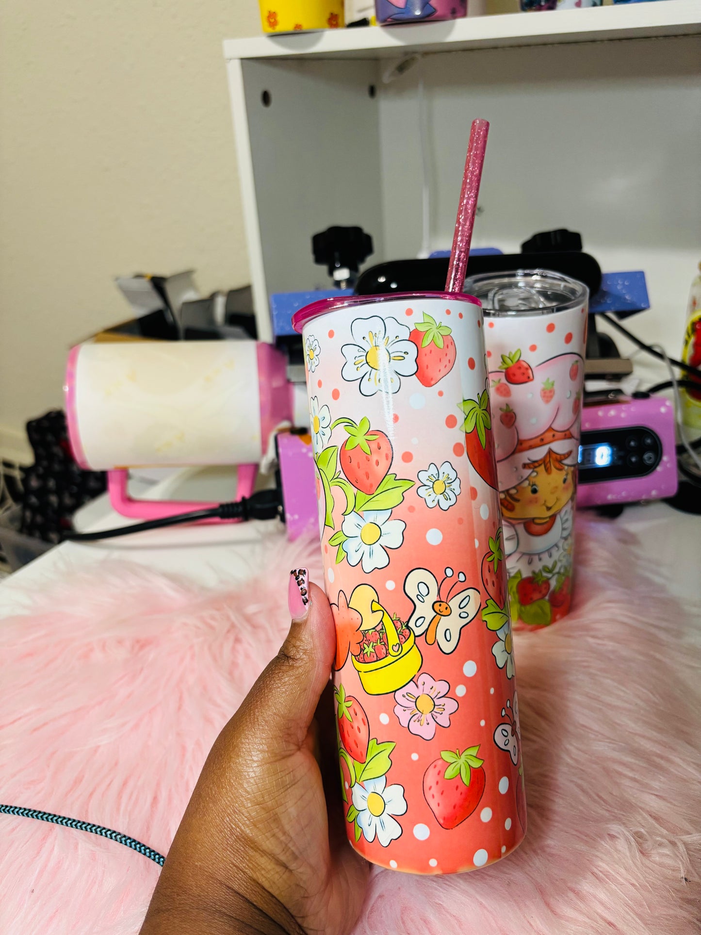 Original strawberry shortcake 20oz tumbler