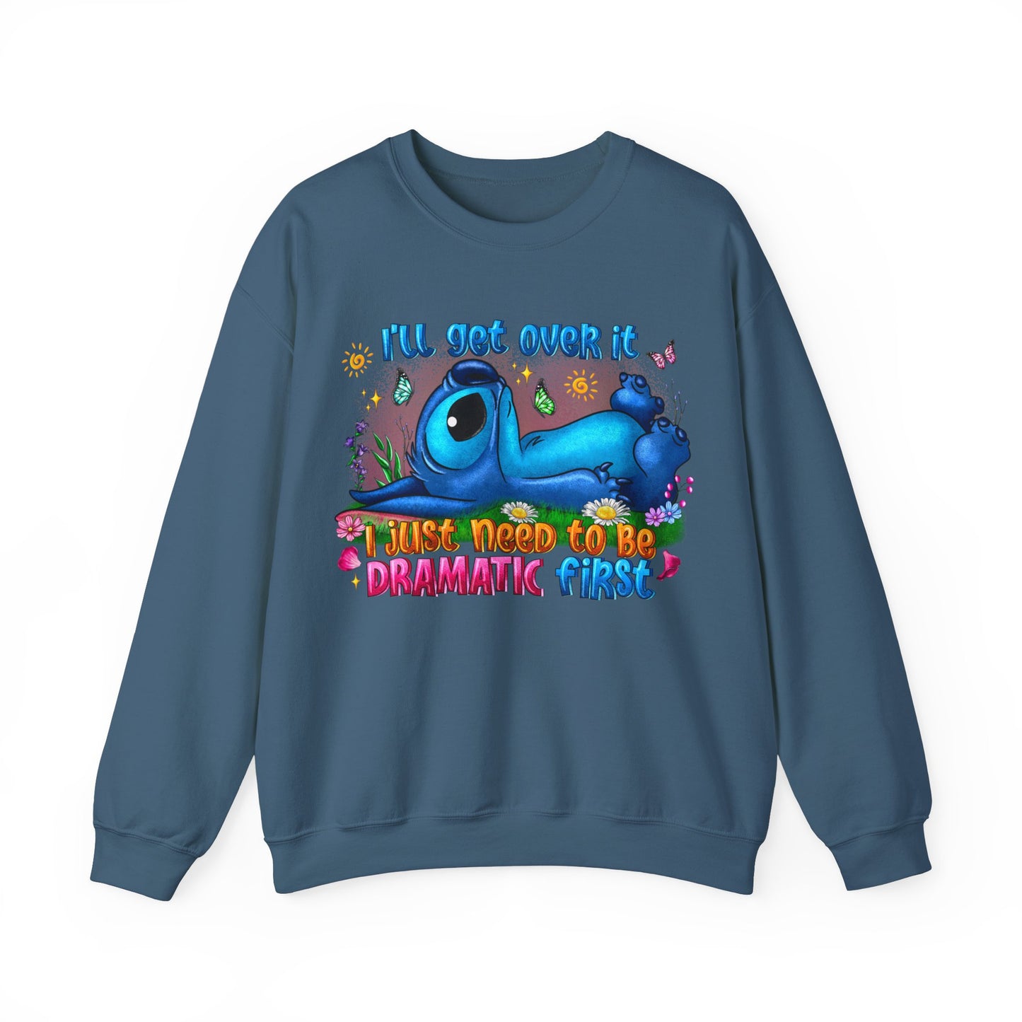 I have to be dramatic first Unisex Heavy Blend™ Crewneck Sweatshirt