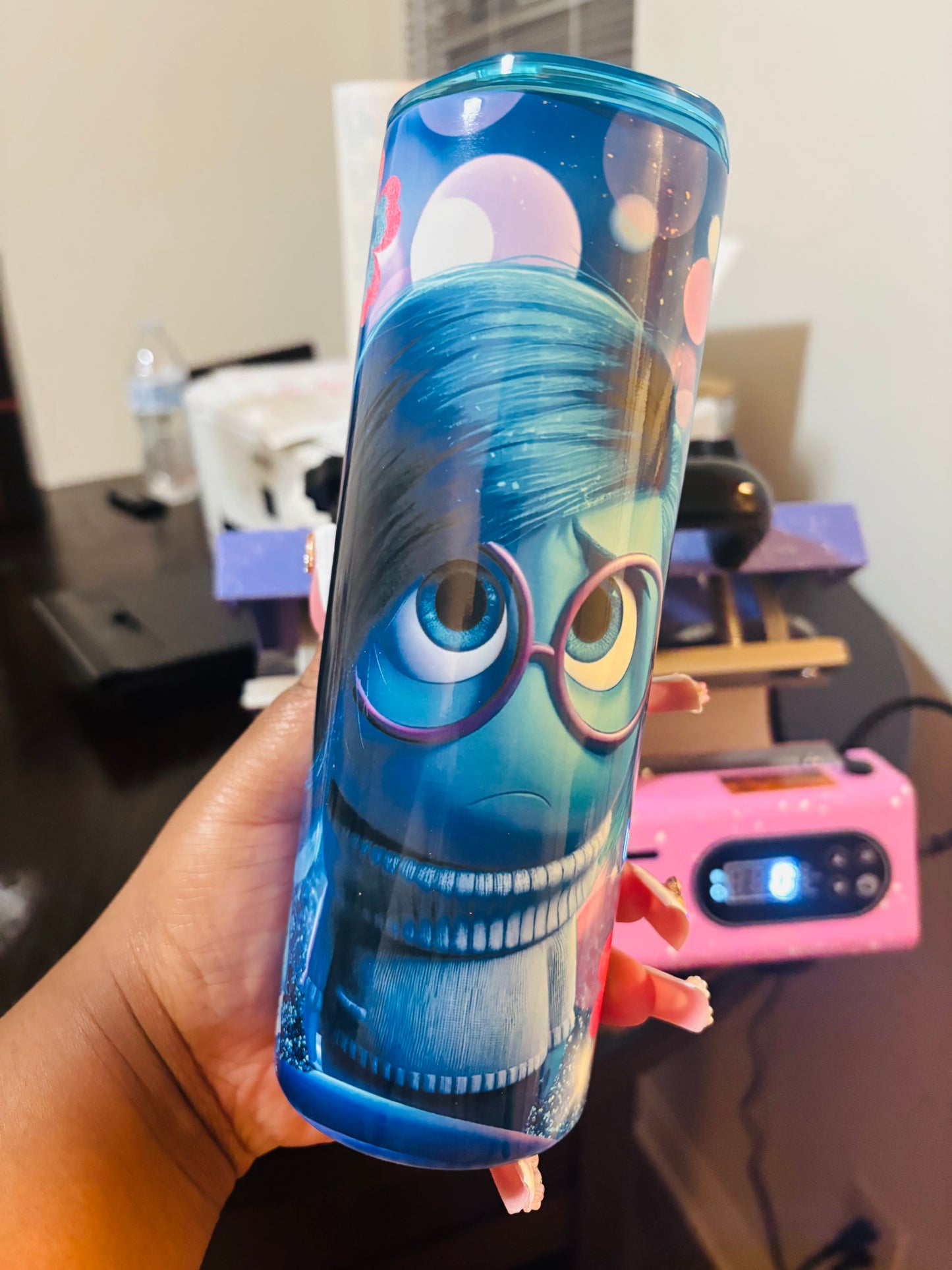 Sadness 20oz sublimation tumbler