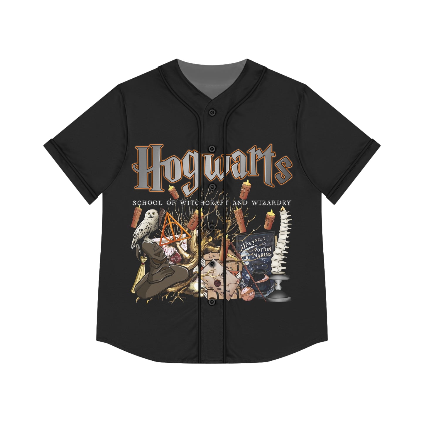 Hogwarts-Themed Women's Baseball Jersey