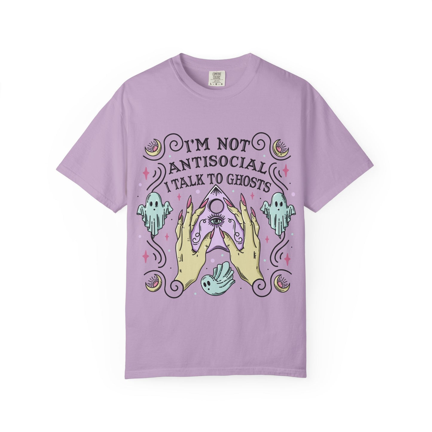 Ghostly Vibes Tee - I'm Not Antisocial