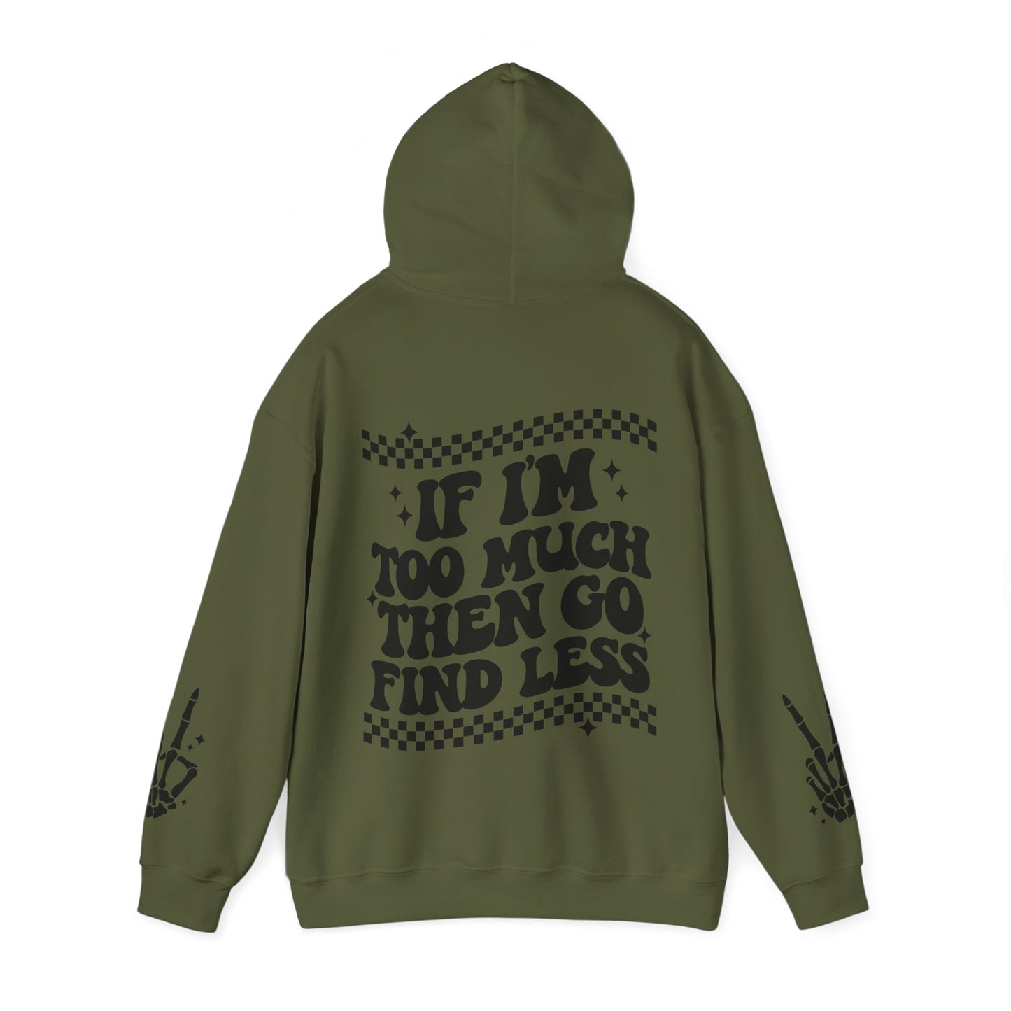 Find less Unisex Heavy Blend™ Hooded Sweatshirt