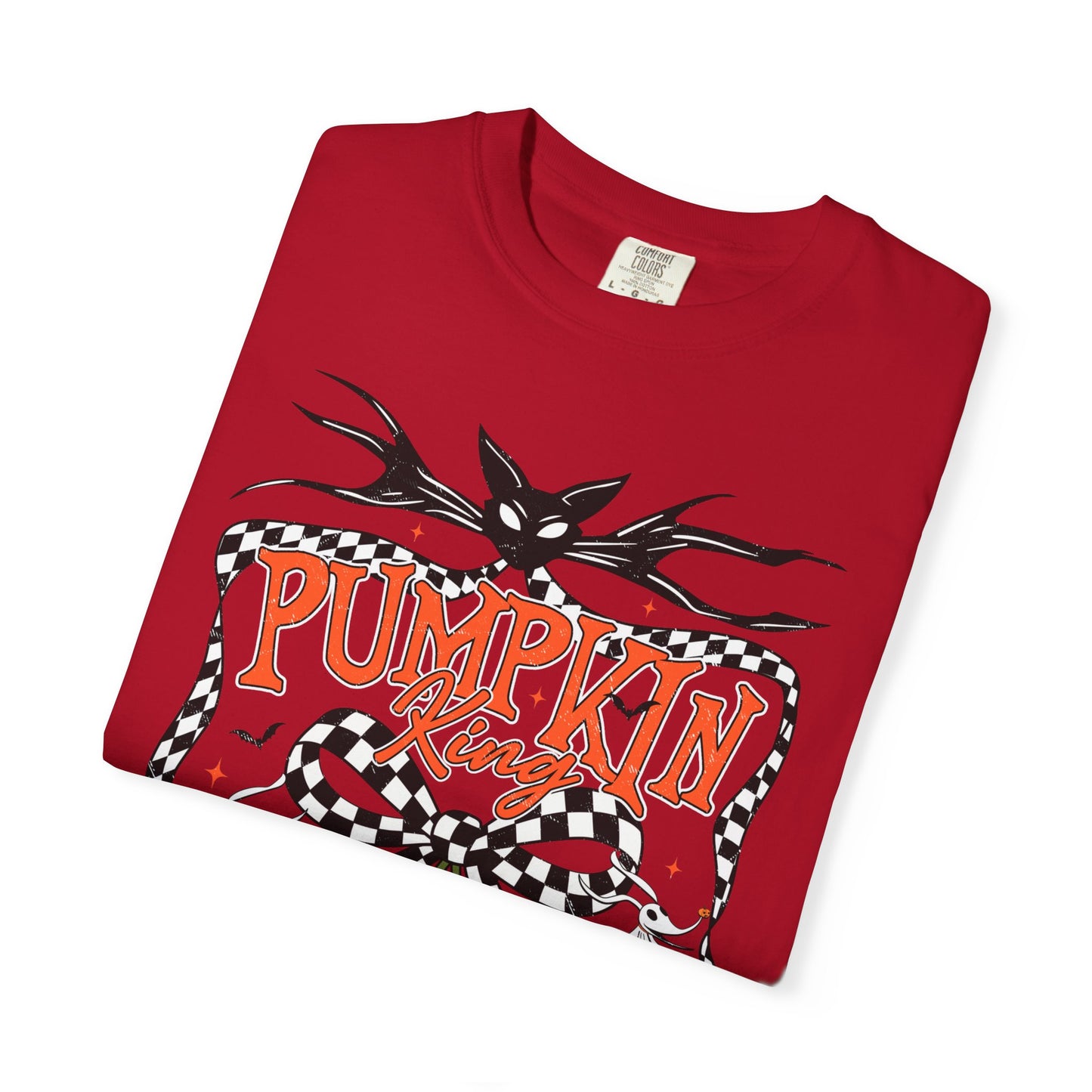 Pumpkin King Unisex Garment-Dyed T-Shirt | Fall Fashion, Halloween Tee