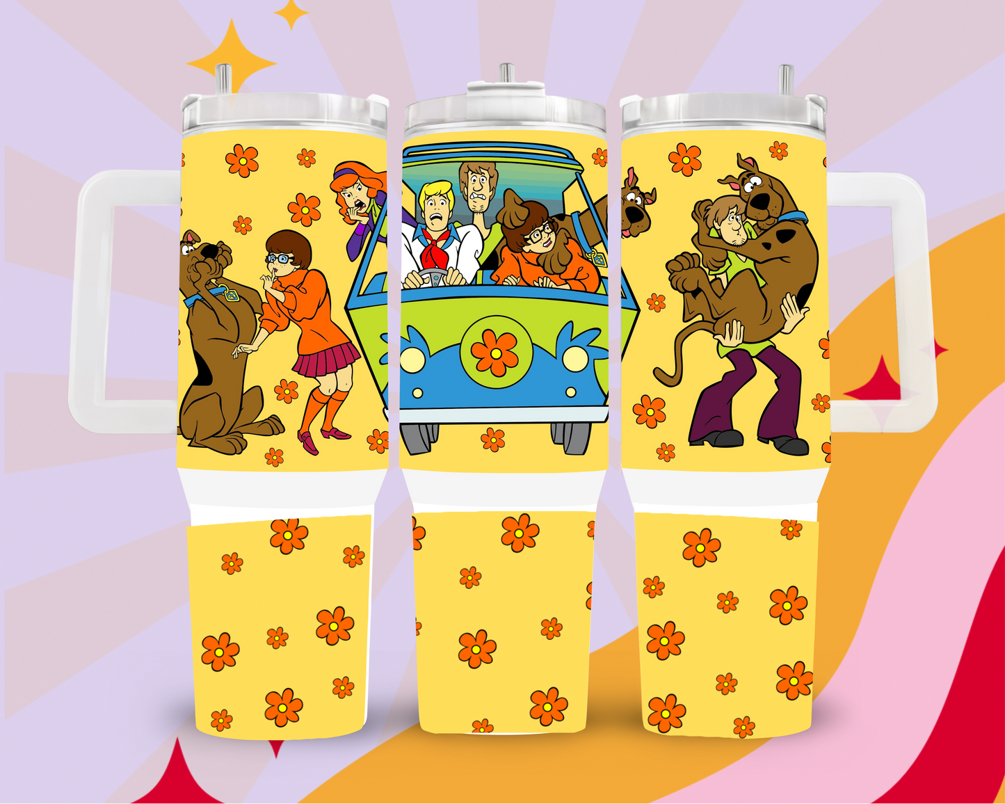 Scooby and crew 40oz tumbler