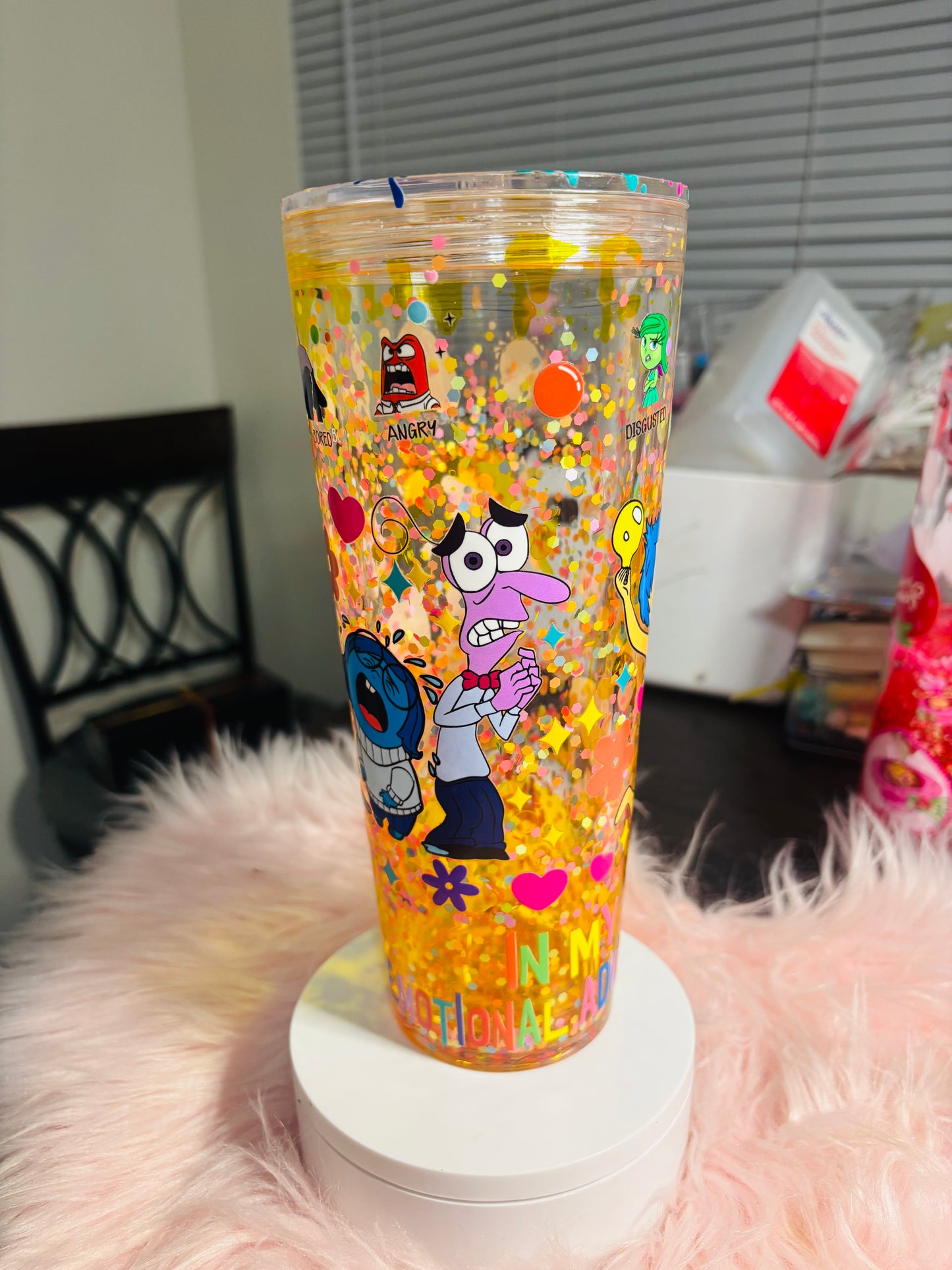 Emotions 24oz acrylic tumbler