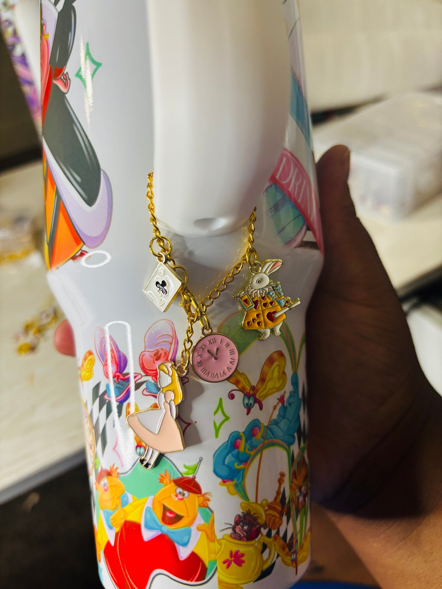 Alice 40oz sublimation tumbler