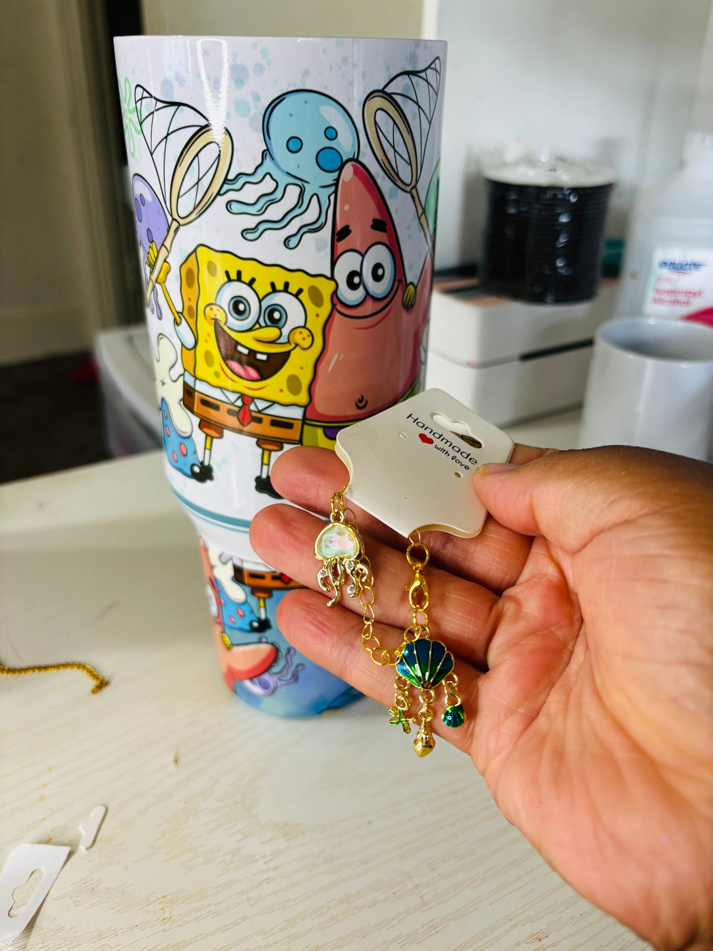 SpongeBob best day ever 40oz tumbler