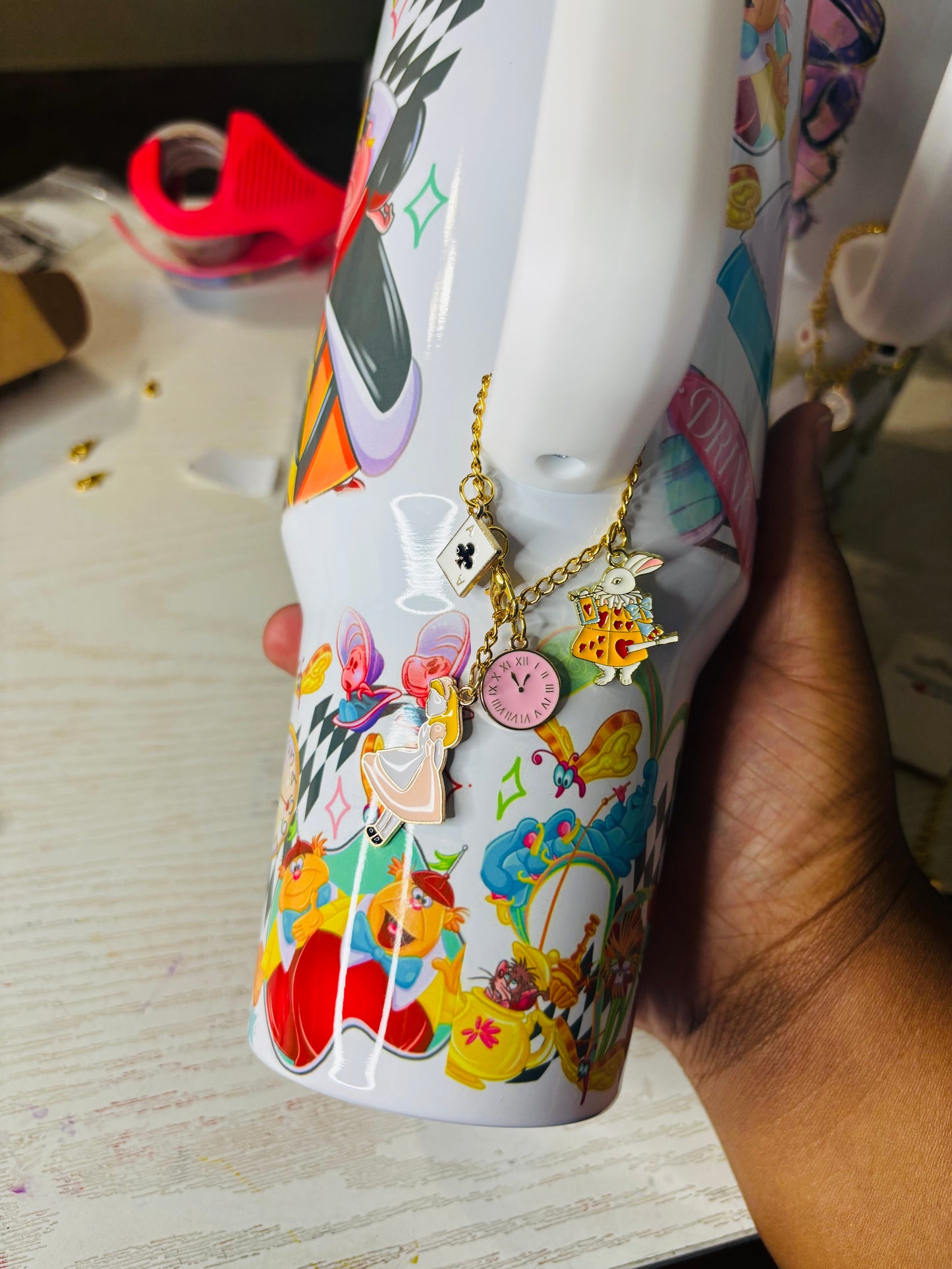 Alice 40oz sublimation tumbler