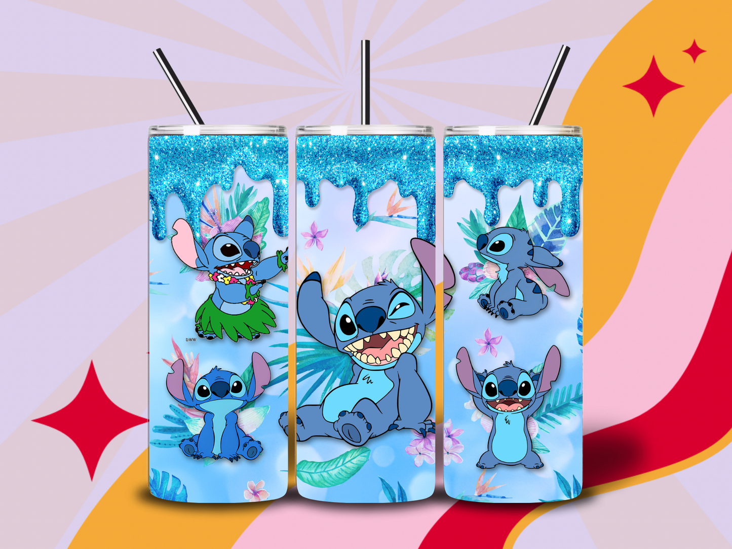 Drip stitch 20oz tumbler