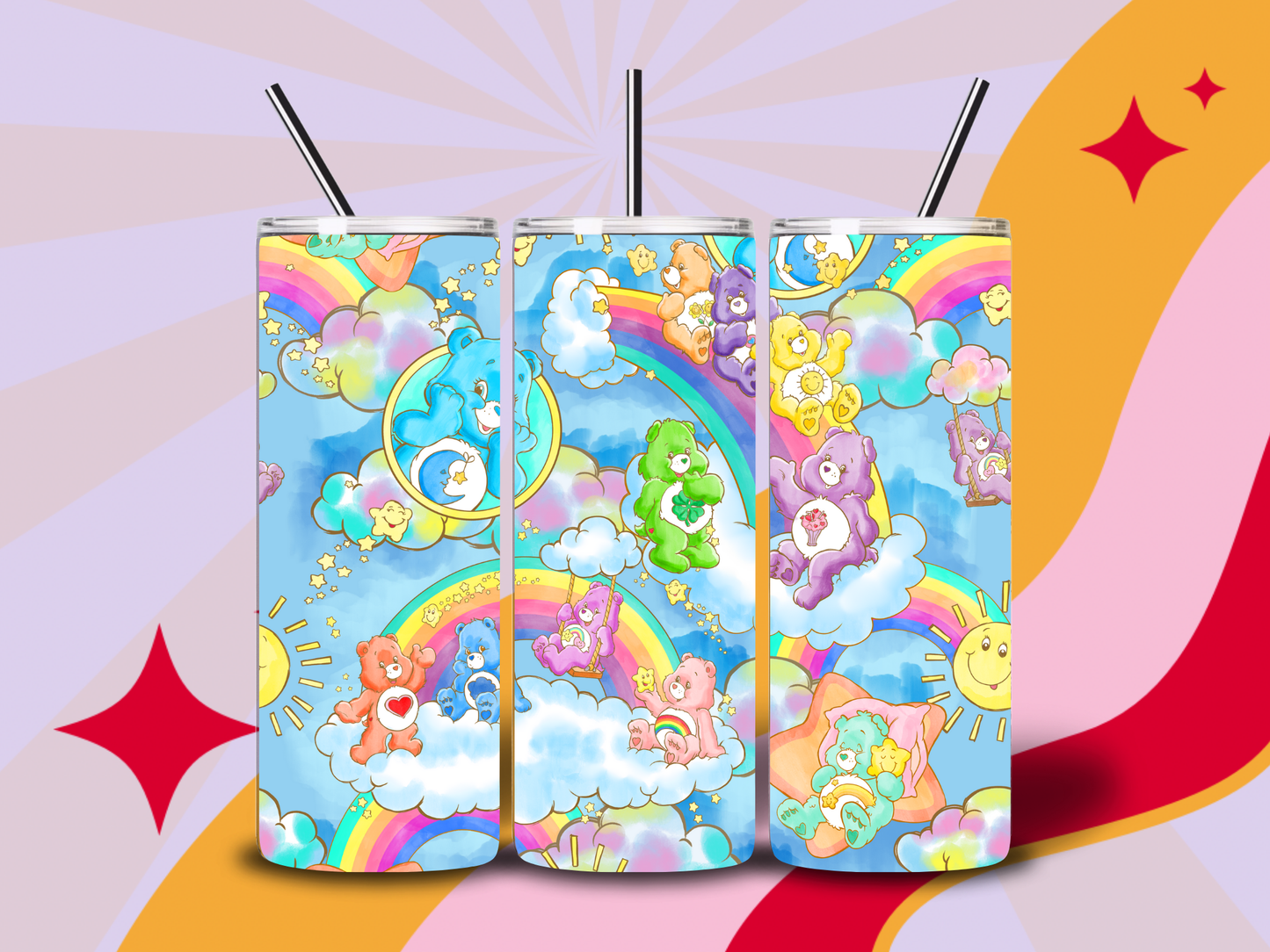 Cute bears 20oz tumbler