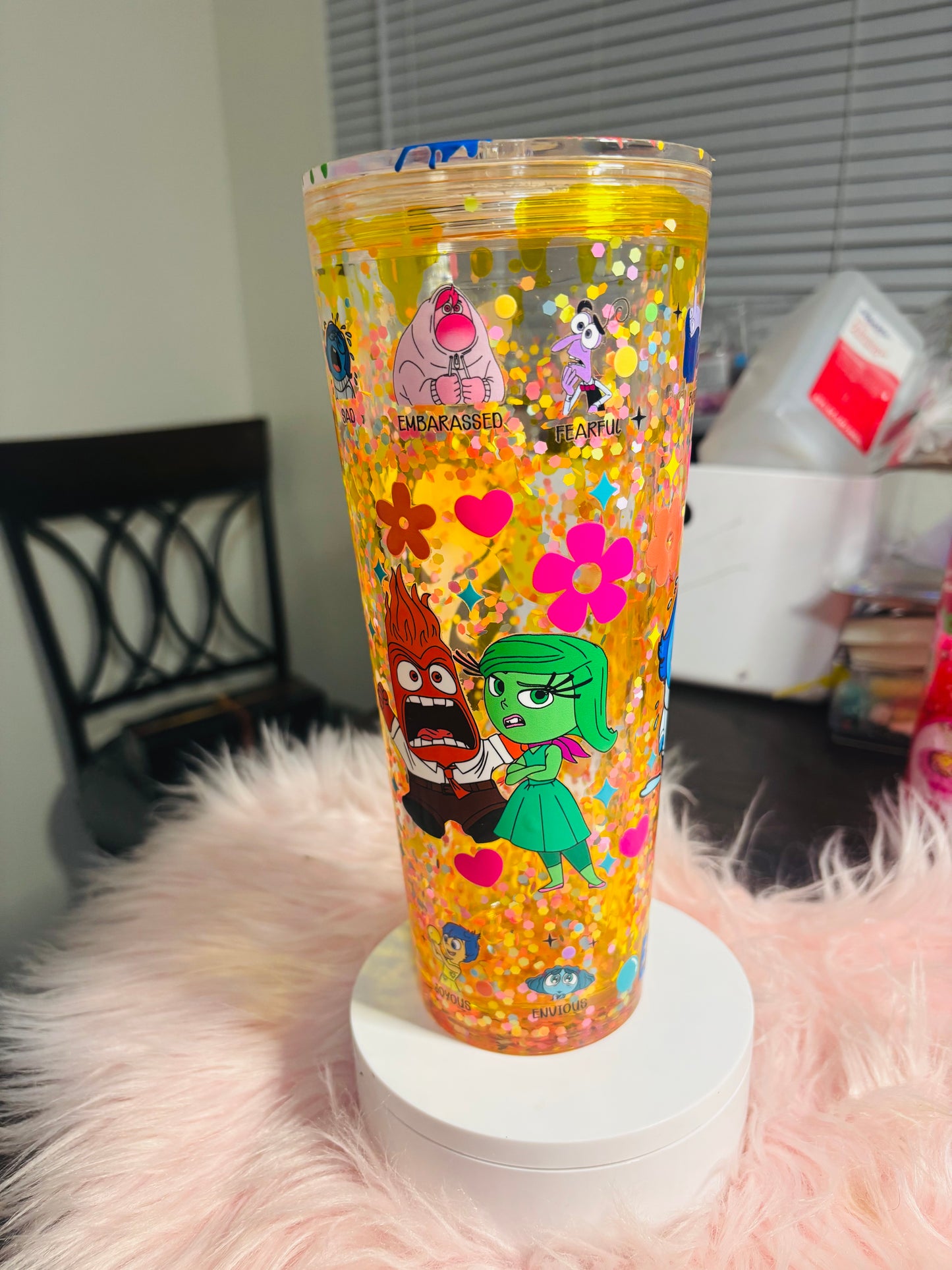 Emotions 24oz acrylic tumbler