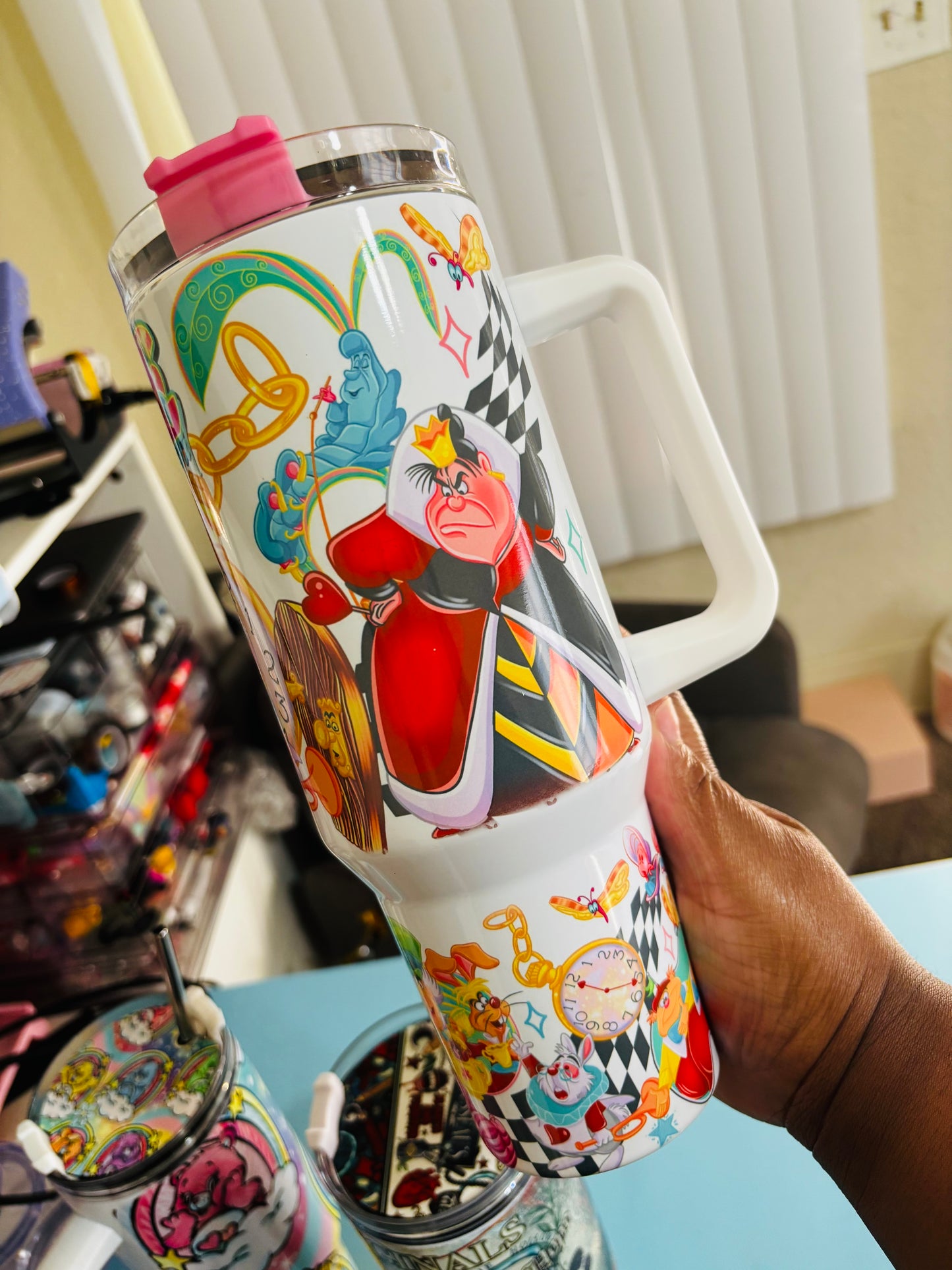 Alice 40oz sublimation tumbler
