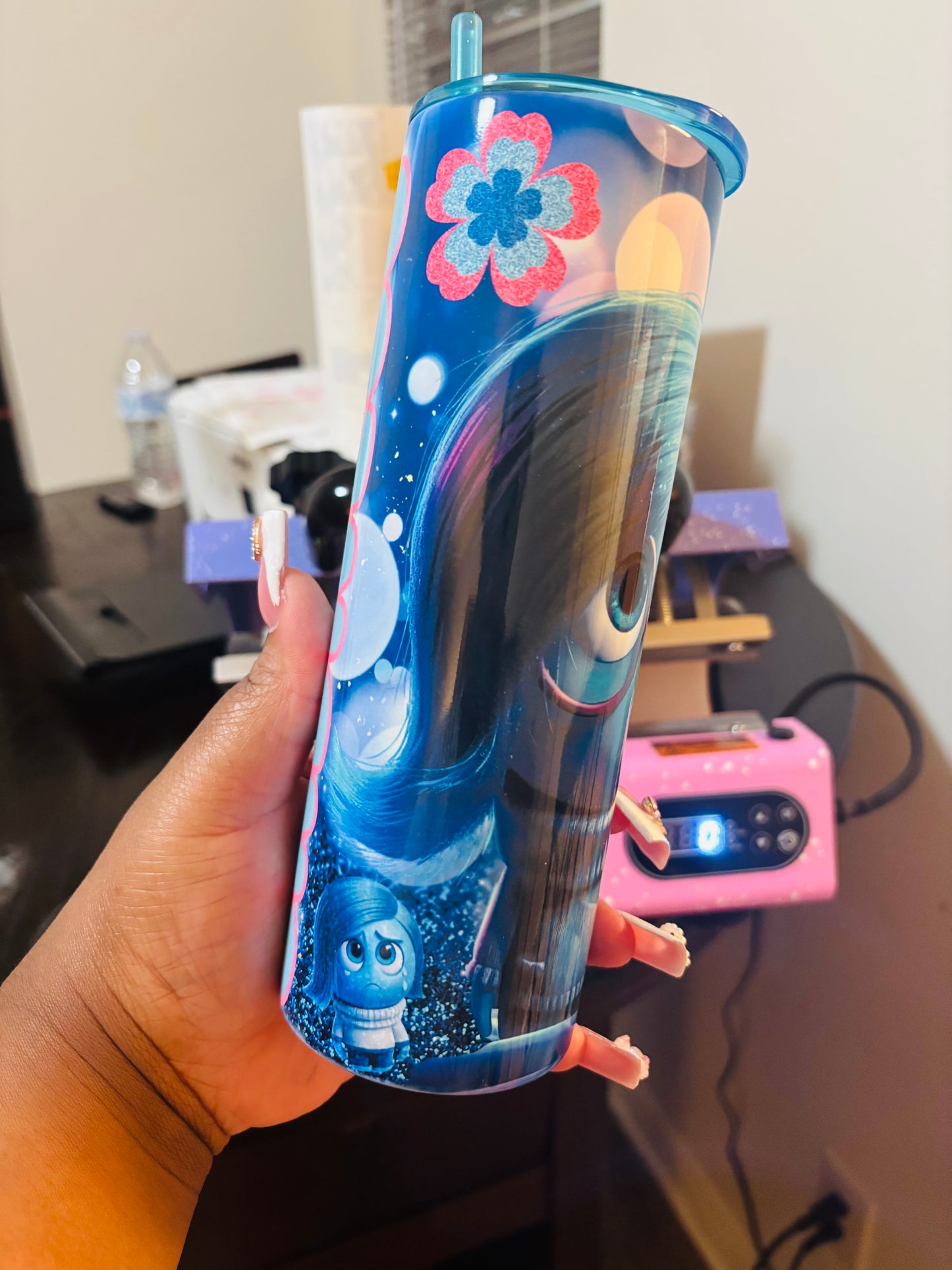 Sadness 20oz sublimation tumbler