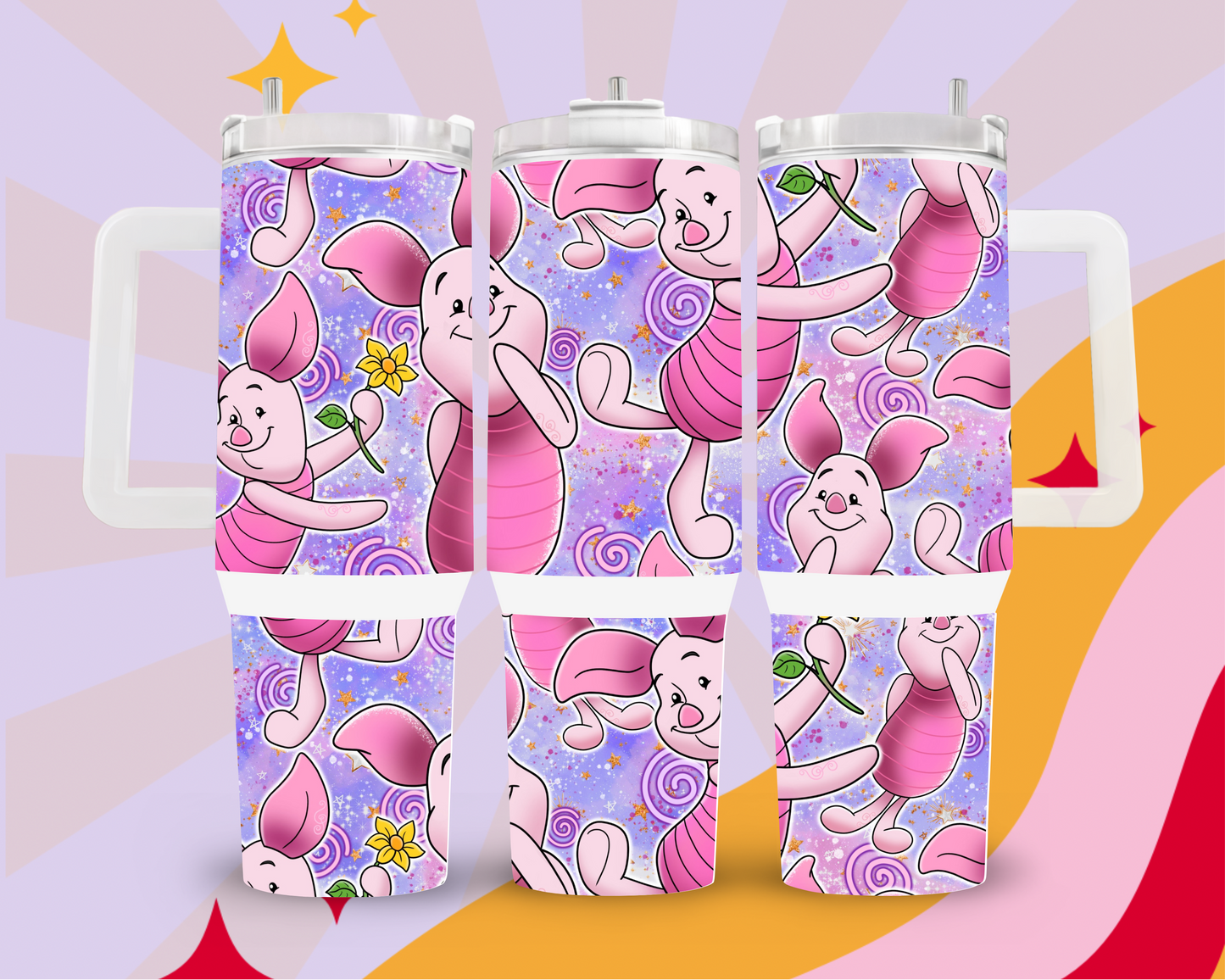 Piglet 40oz tumbler