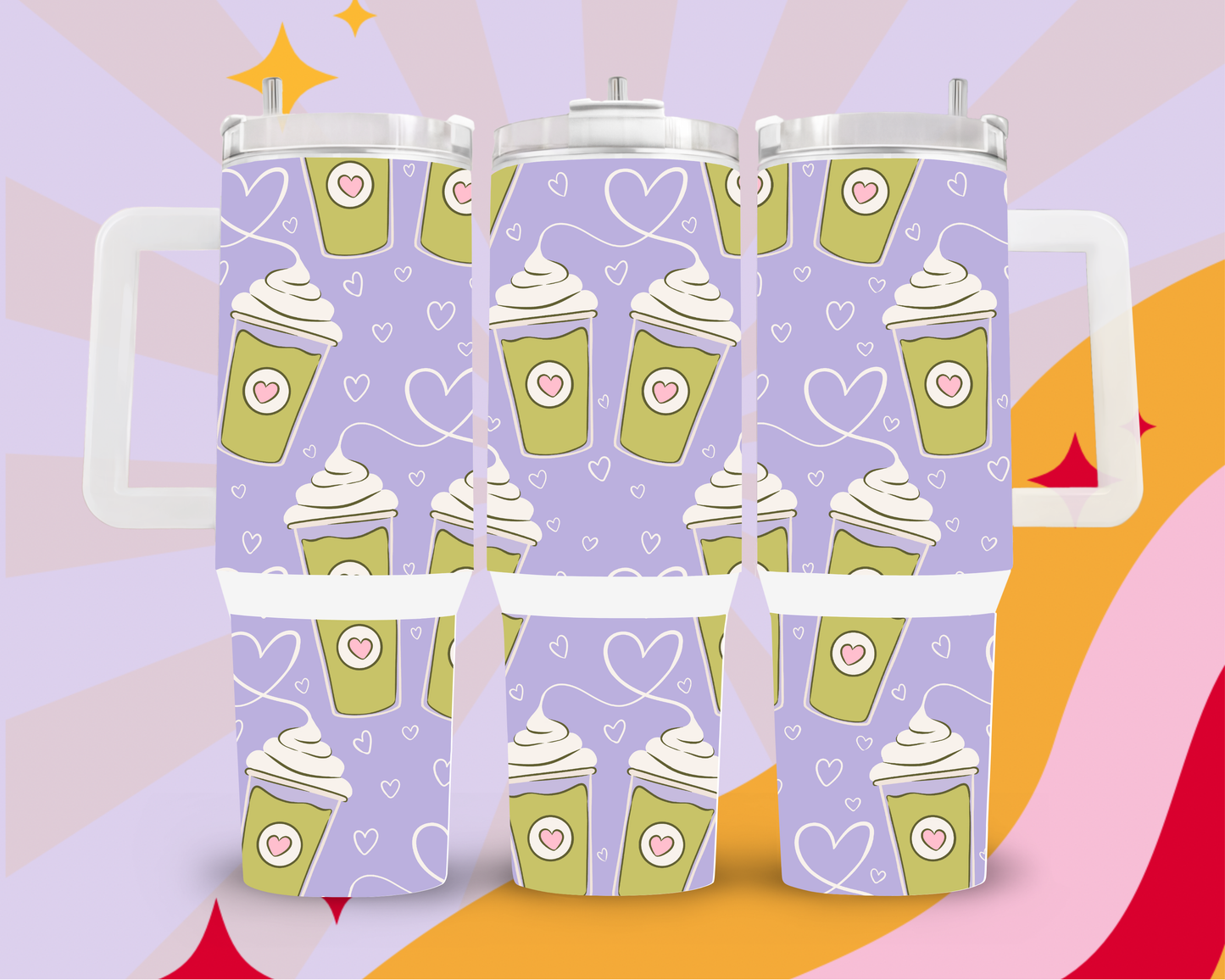 matcha love 40oz tumbler