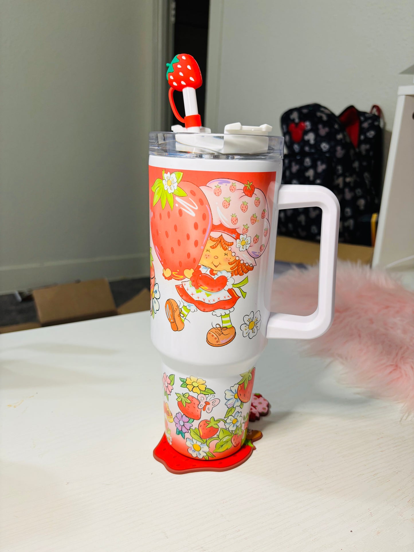 Original strawberry girl 40oz tumbler