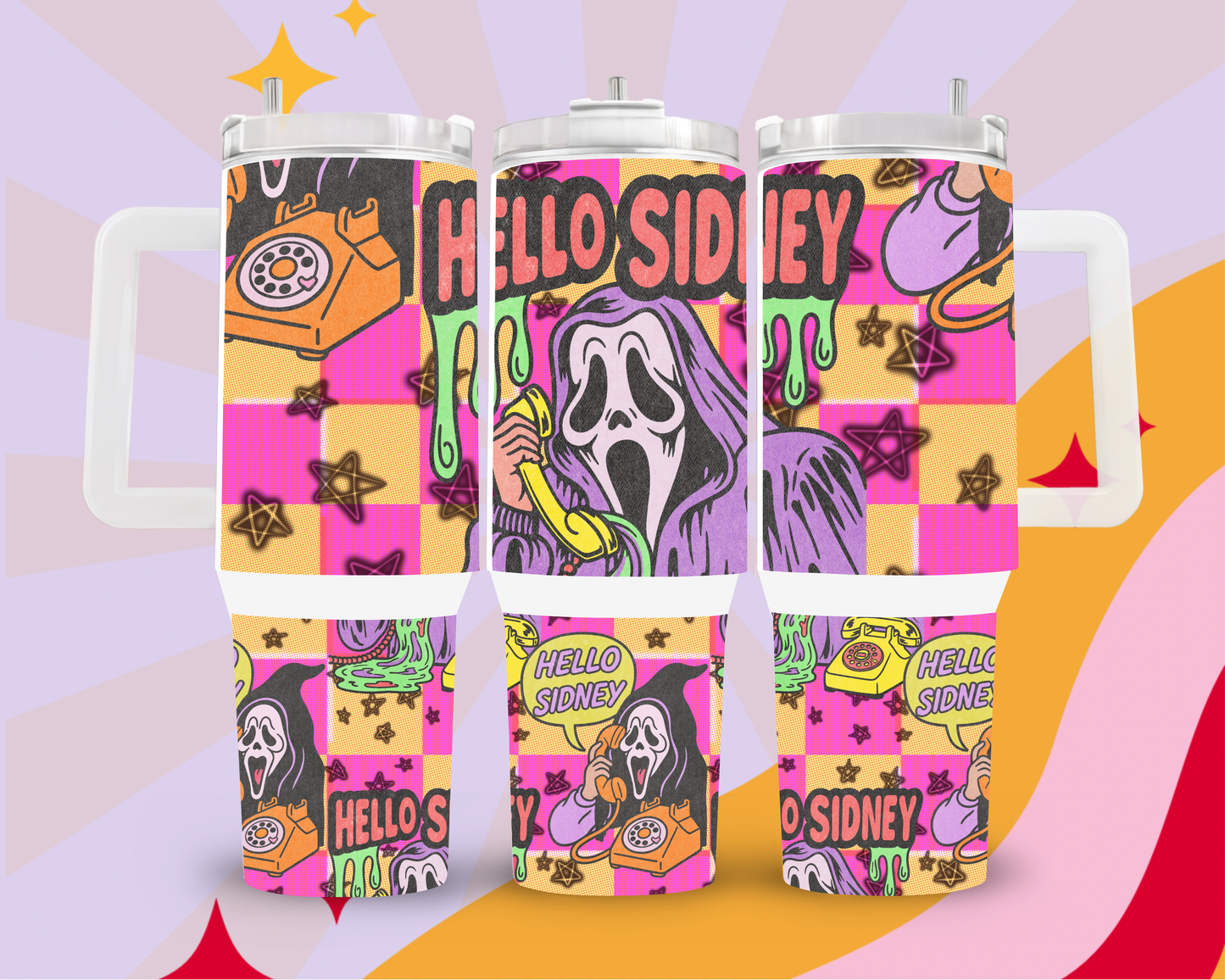 Hello Sidney 40oz Spooky Tumbler