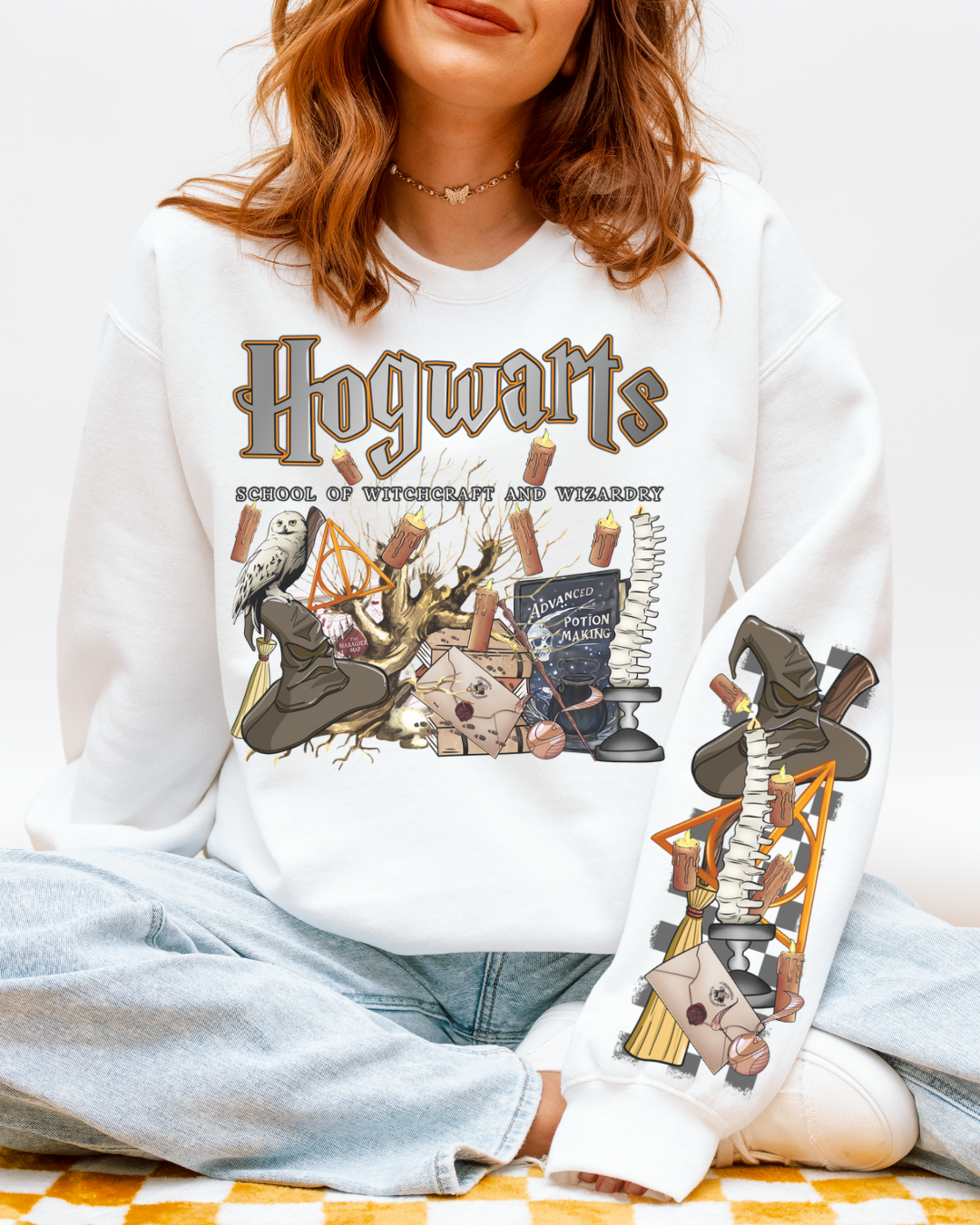 Hogwarts Graphic Sweatshirt