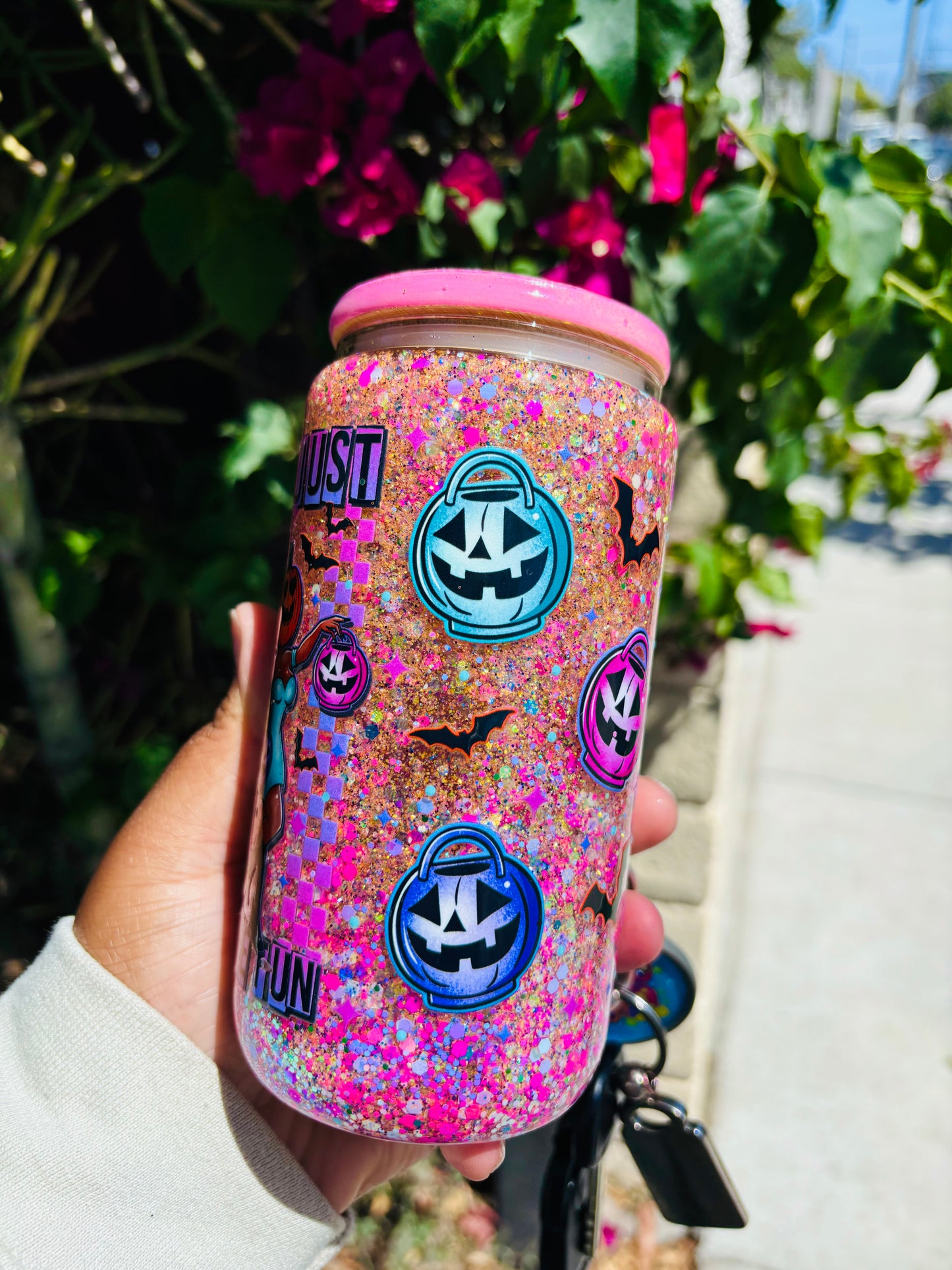 Ghouls just wanna have fun snow globe cup