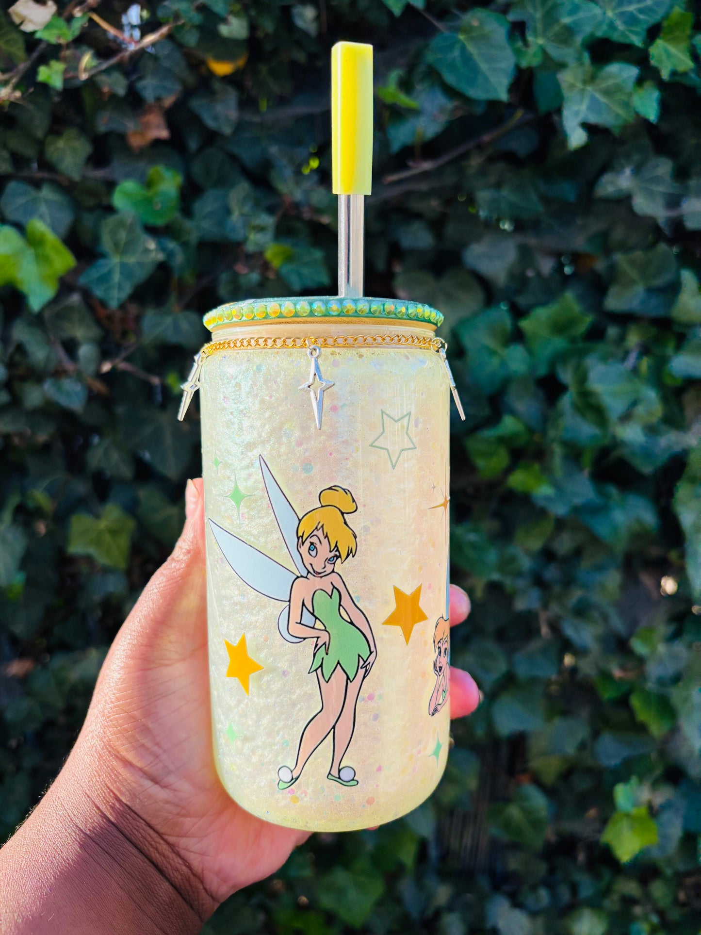 Tink 16oz snow globe cup