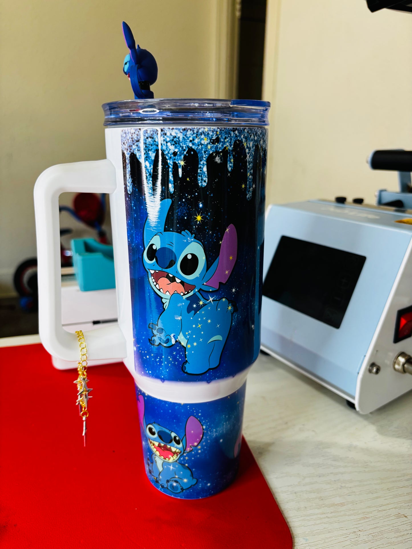 Starry stitch 40oz tumbler