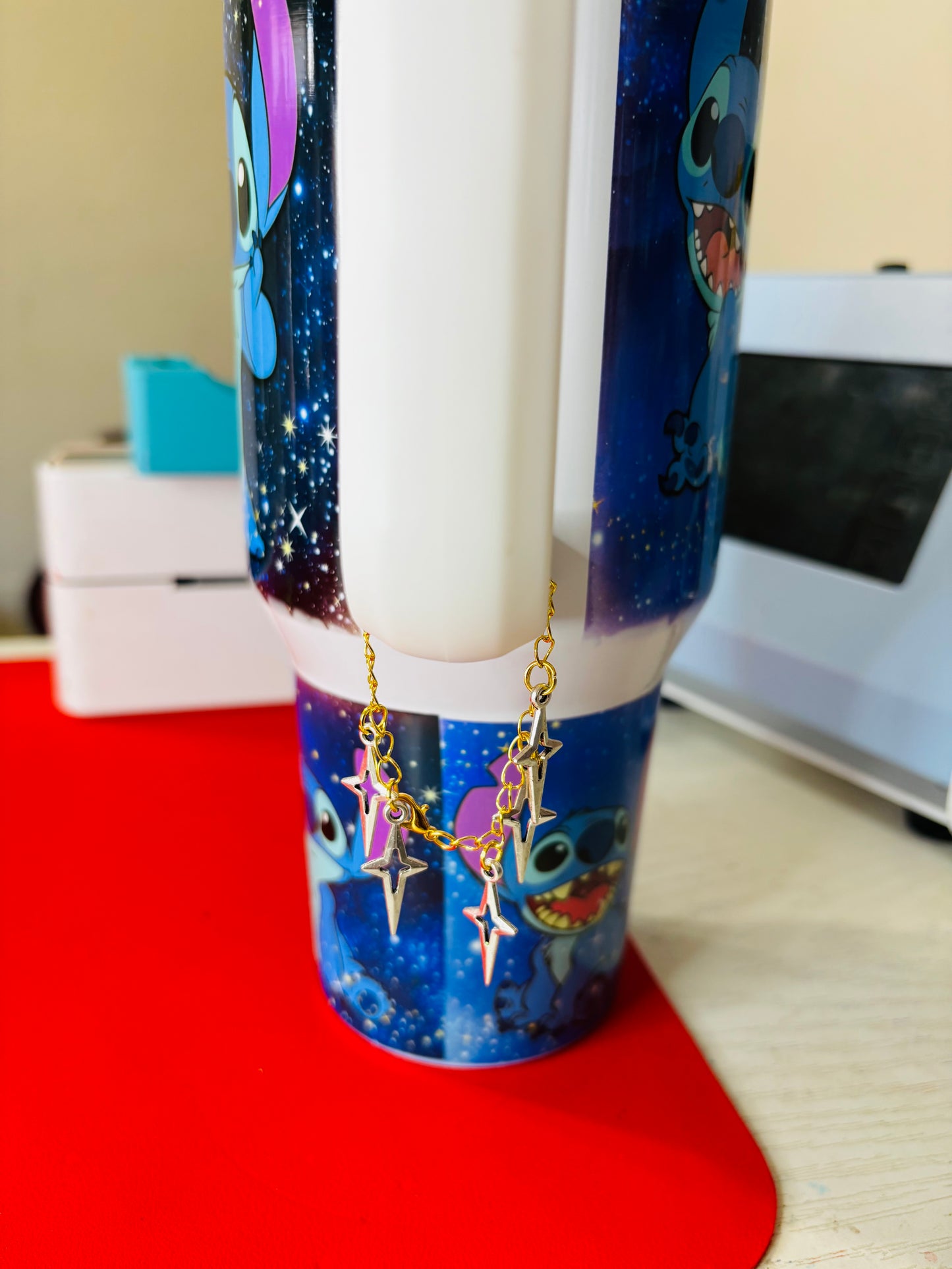Starry stitch 40oz tumbler