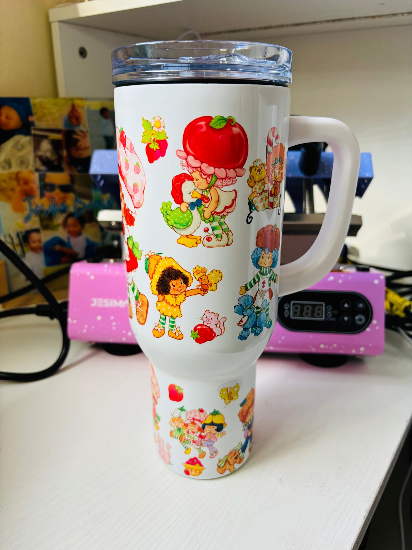 Strawberry shortcake & friends 40oz tumbler