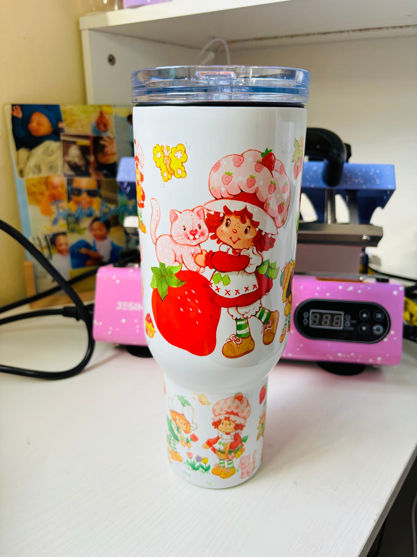 Strawberry shortcake & friends 40oz tumbler