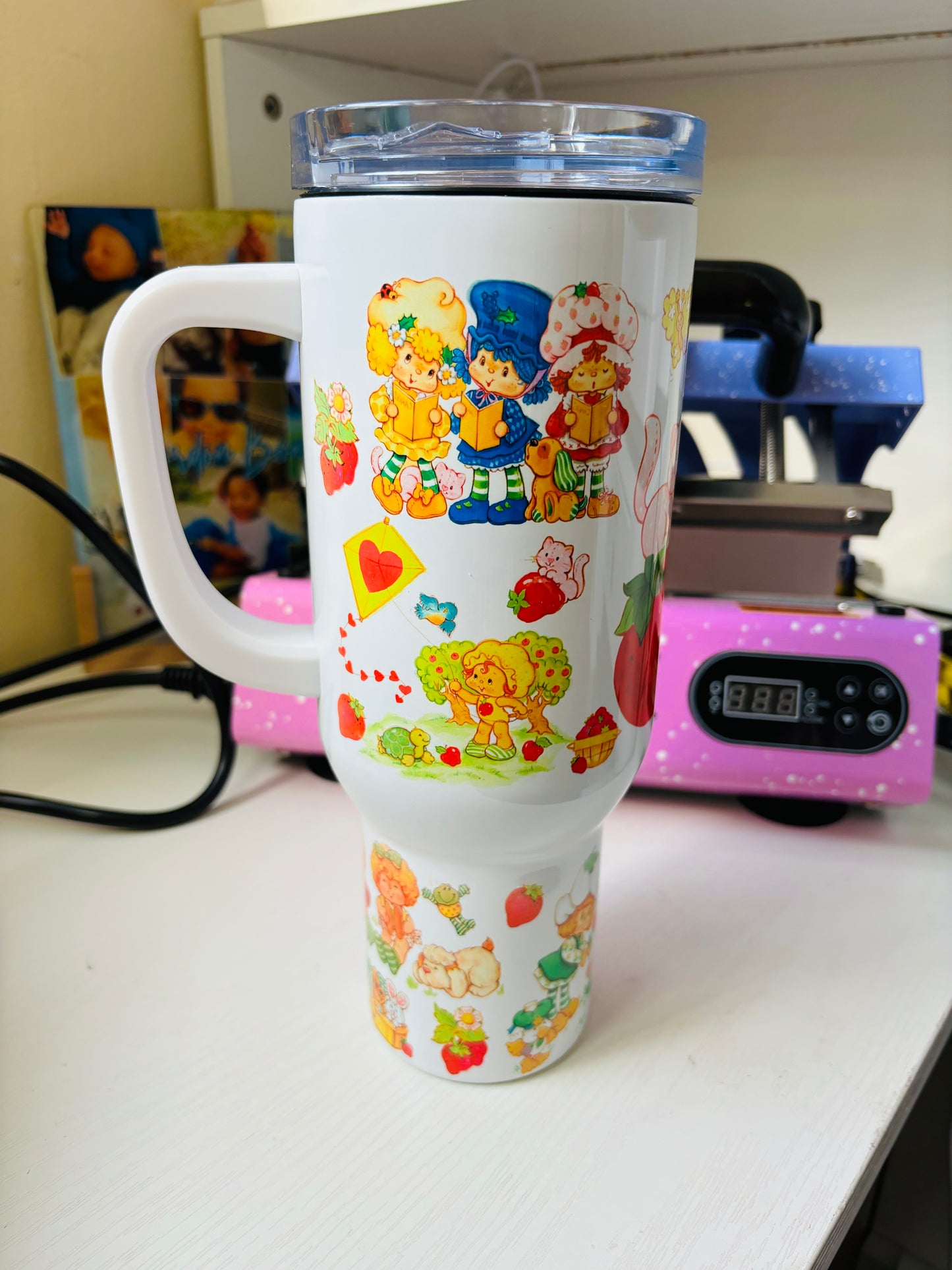 Strawberry shortcake & friends 40oz tumbler