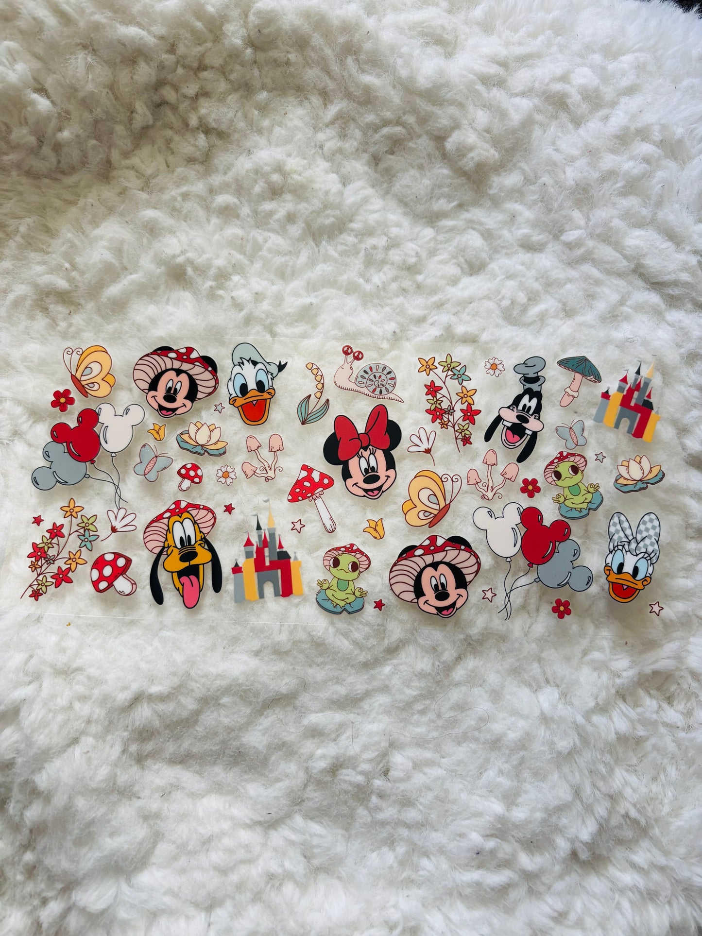 Mickey and friends uvdtf wrap