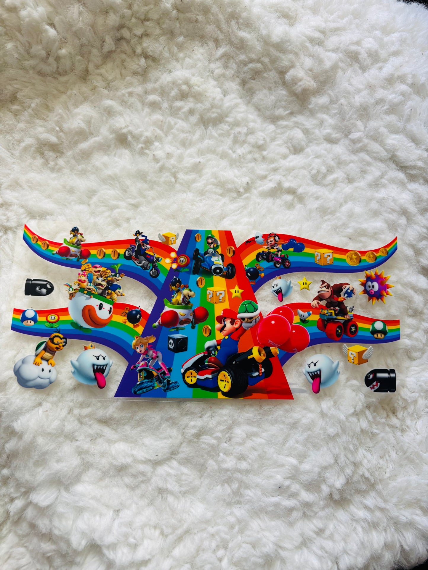 Rainbow road uvdtf wraps