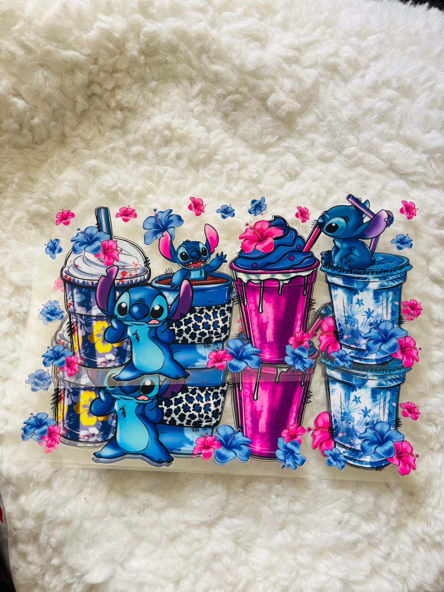 Stitch drinks uvdtf wraps