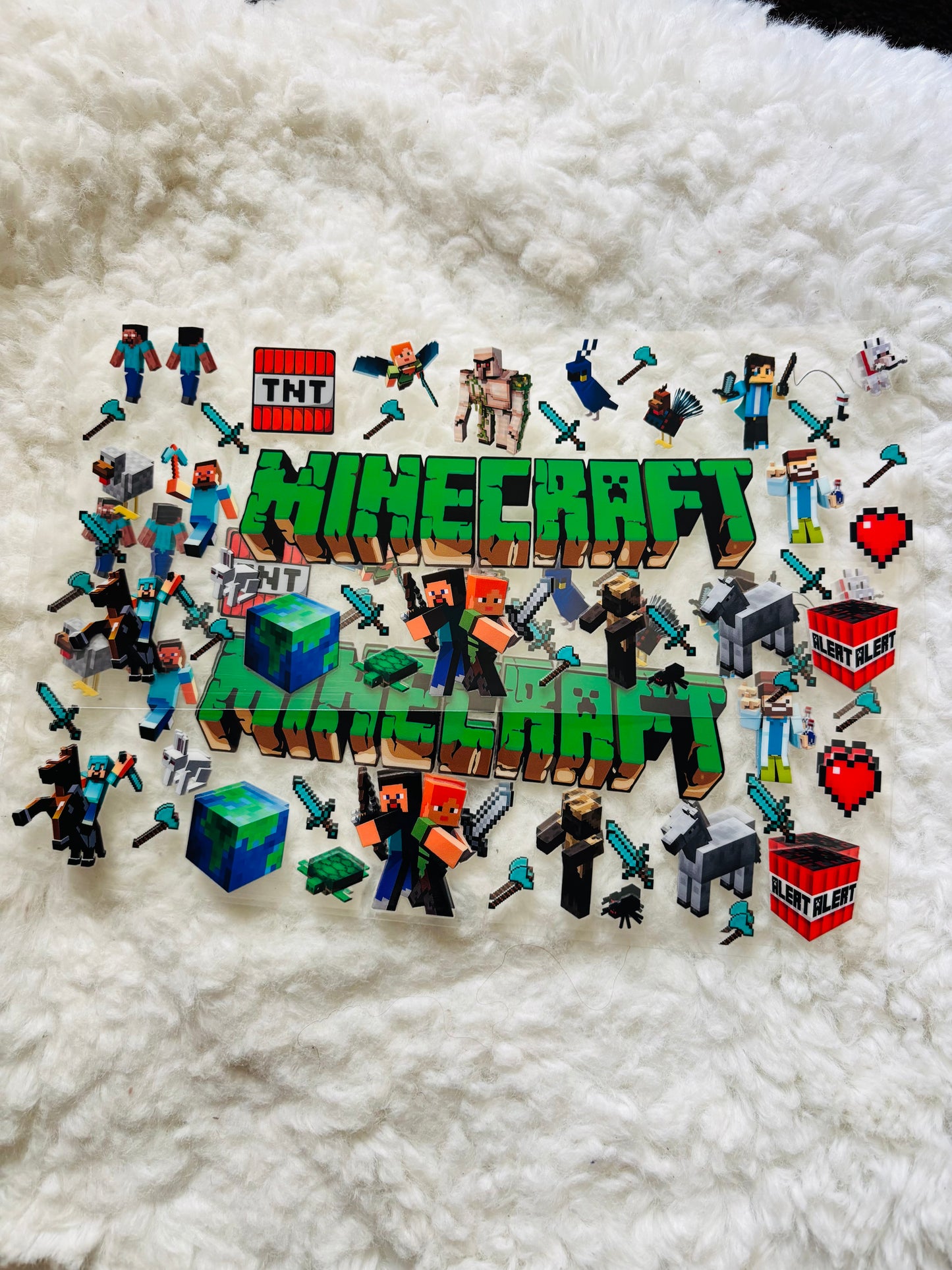 Minecraft uvdtf wrap