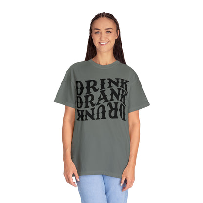 Drunk Unisex Garment-Dyed T-shirt