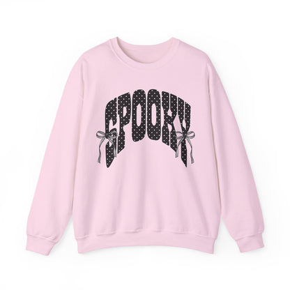Bow spooky Unisex Heavy Blend™ Crewneck Sweatshirt