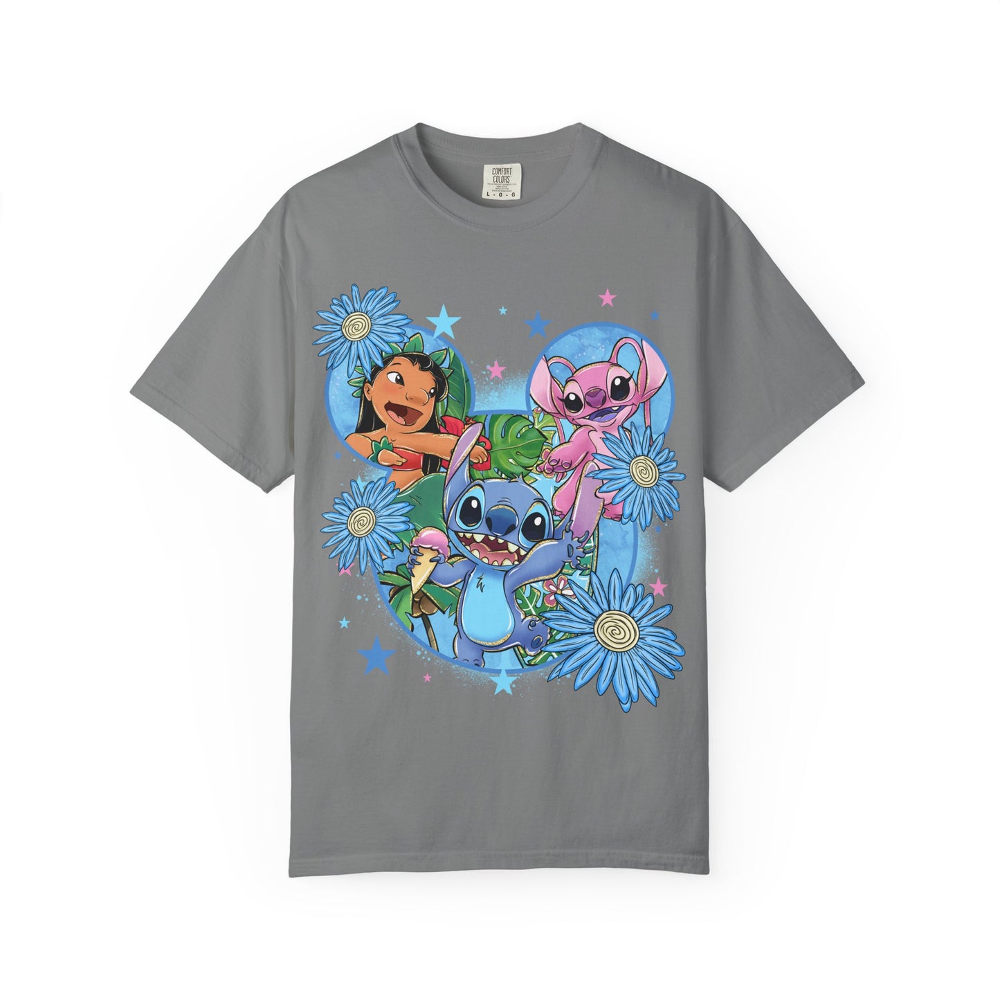 Blue monster t-shirt