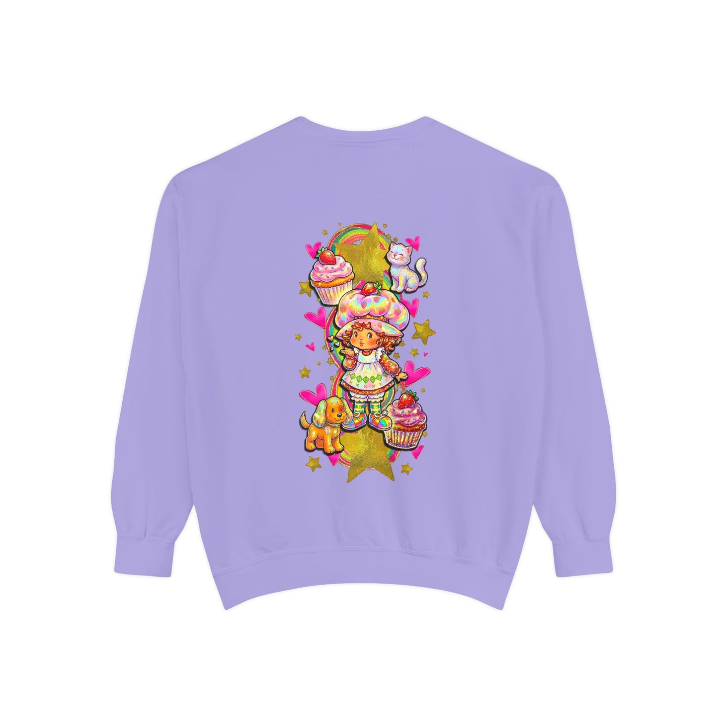 Strawberry Shortcake Sweatshirt — Vintage Cute Character Pullover