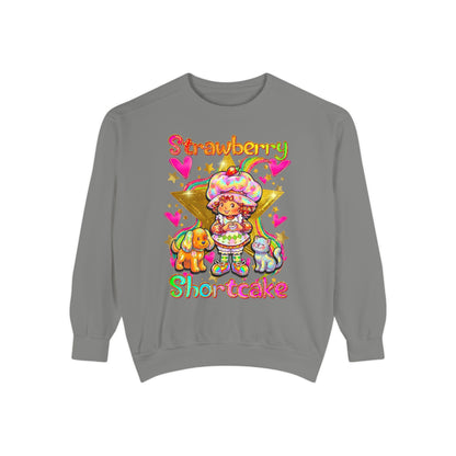 Strawberry Shortcake Sweatshirt — Vintage Cute Character Pullover