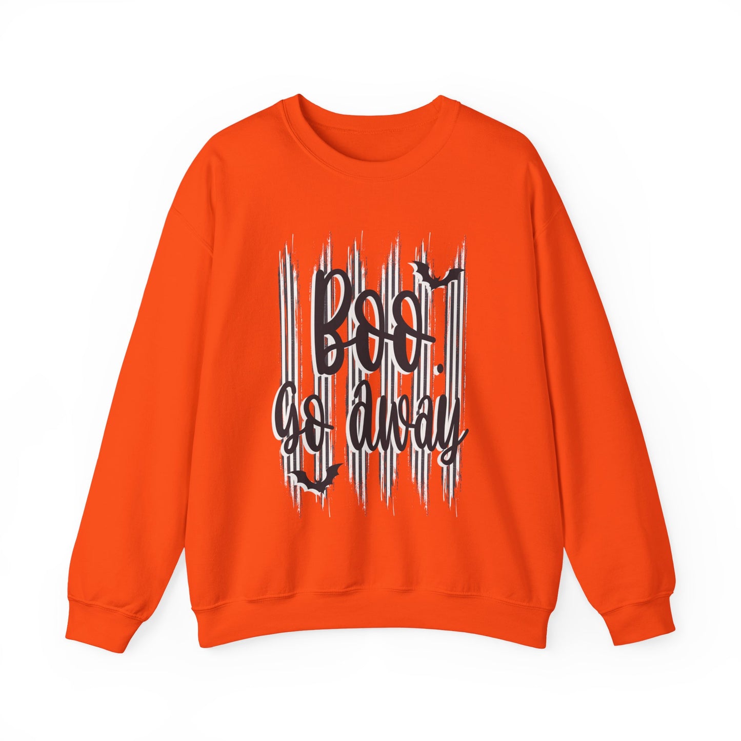 Boo go away Unisex Heavy Blend™ Crewneck Sweatshirt
