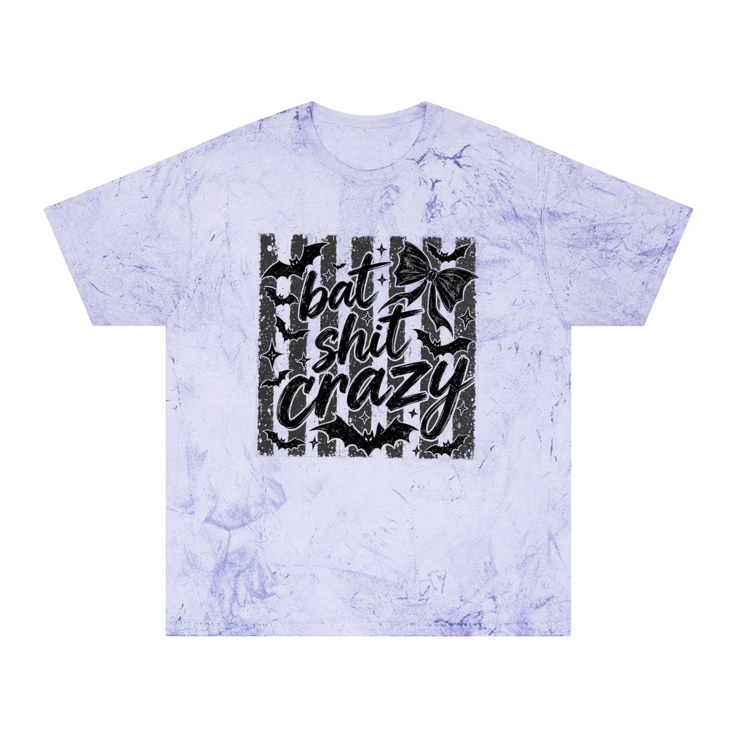 Bat shit crazy Unisex Color Blast T-Shirt